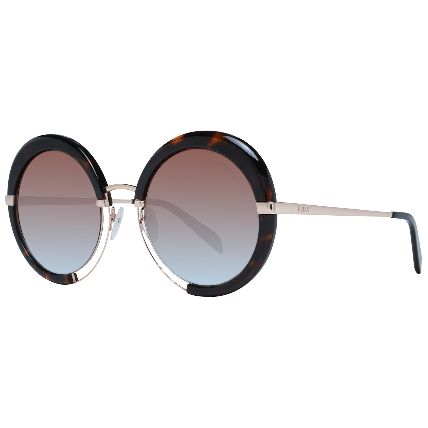 Emilio Pucci Brown Women Sunglasses - Luksusmuotia Emilio Pucci - Tutustu YVES JAVANNI® 