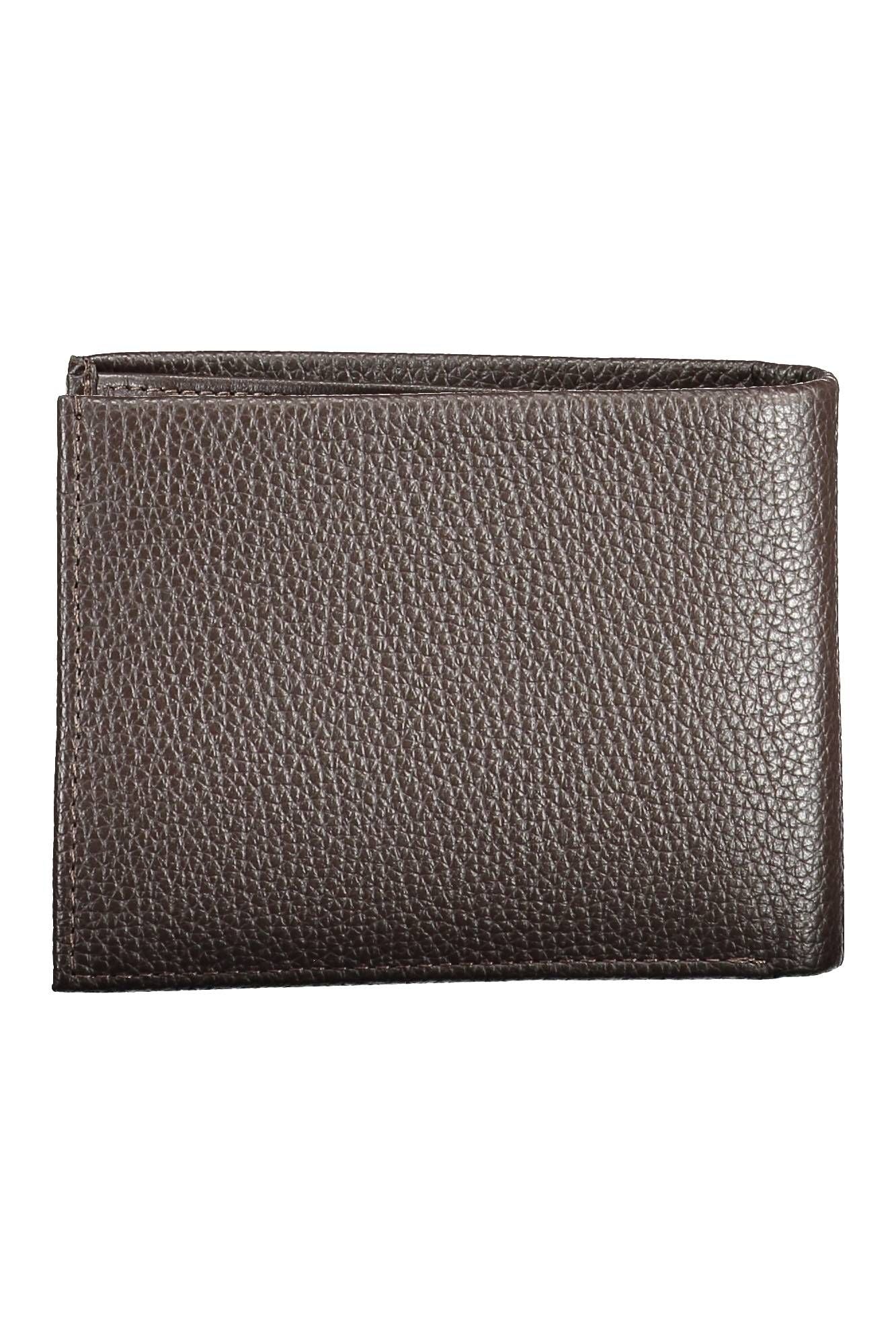 Calvin Klein Brown Leather Men Wallet - Luksuslaukut ja asusteet Calvin Klein - Tutustu YVES JAVANNI® 