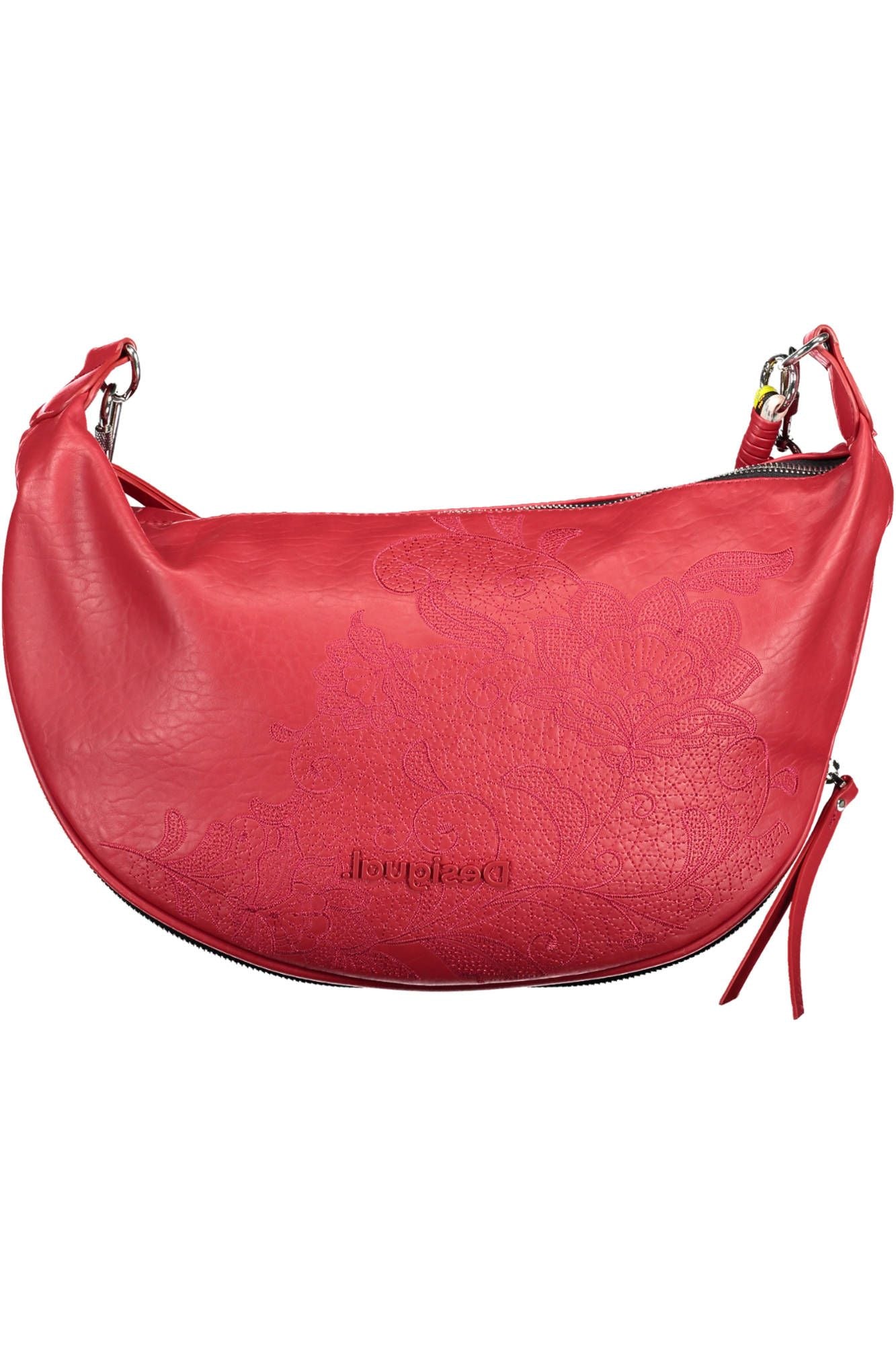 Desigual Red Polyethylene Handbag - Luksuslaukut ja asusteet Desigual - Tutustu YVES JAVANNI® 