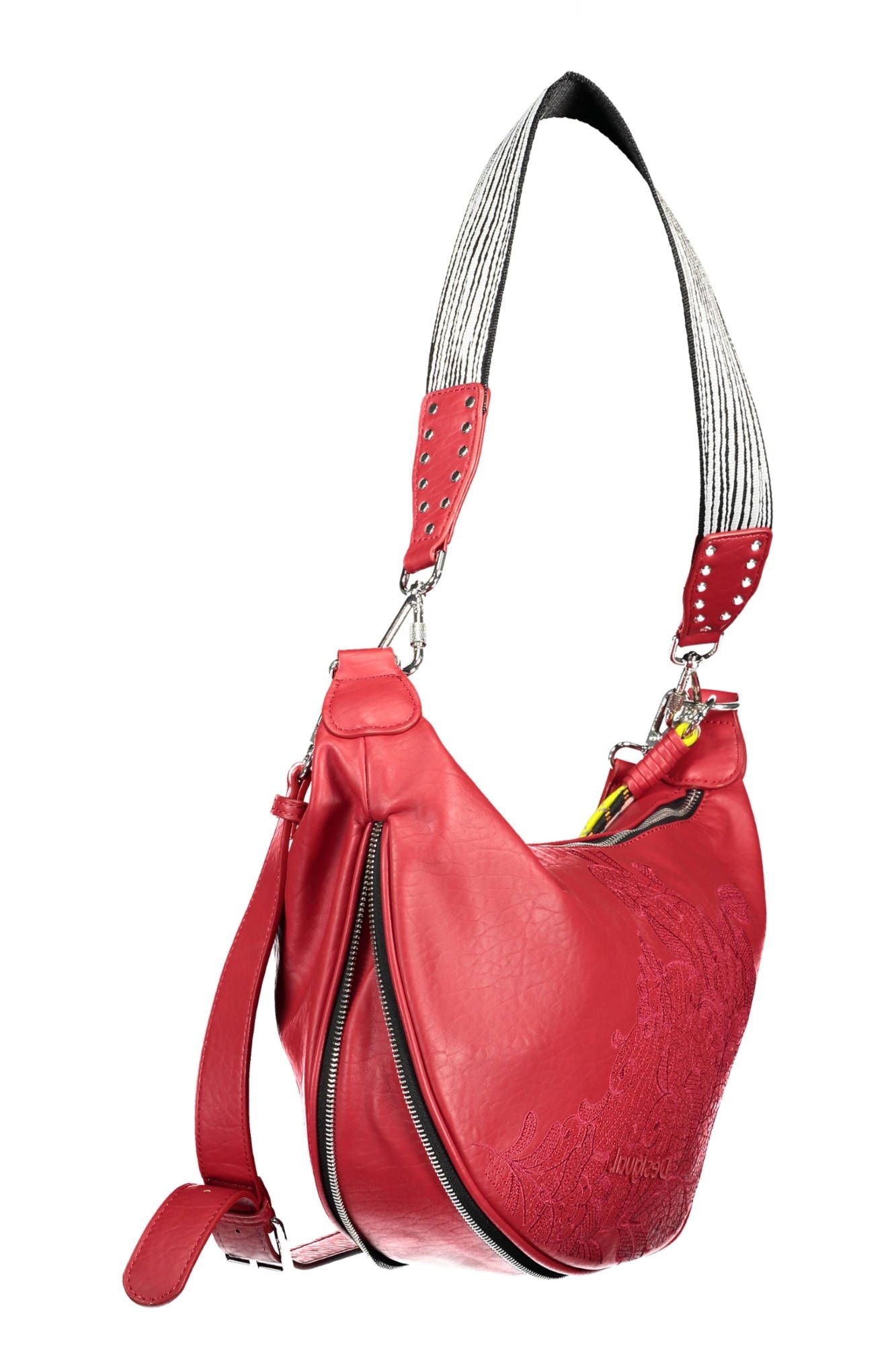 Desigual Sizzling Red Expandable Handbag - Luksusmuotia Desigual - Tutustu YVES JAVANNI® 