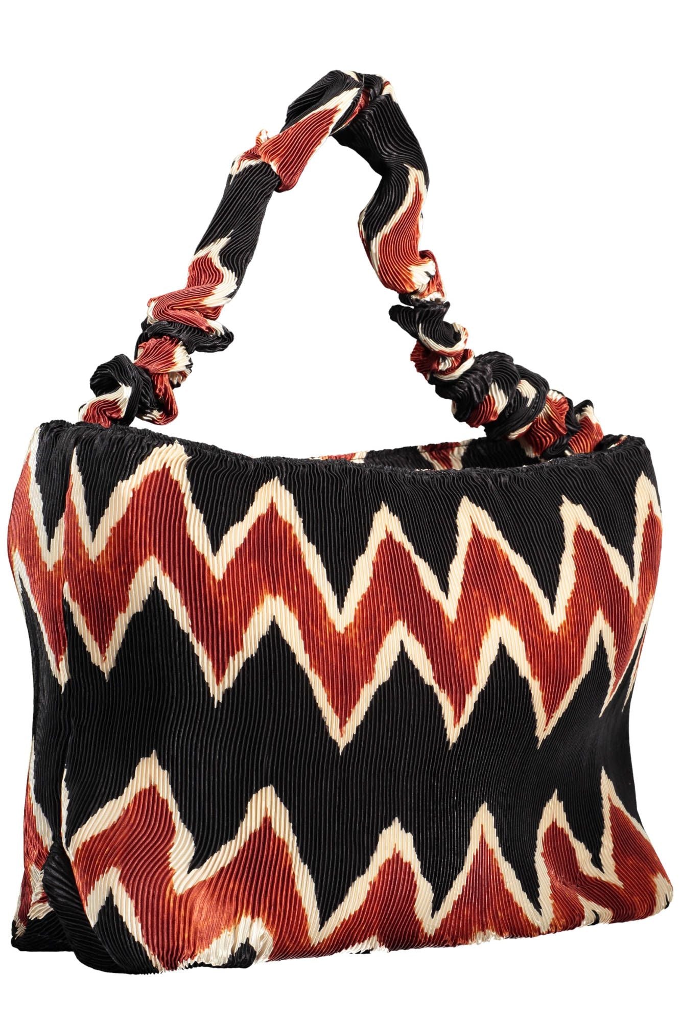 Desigual Chic Black Cotton Shoulder Bag with Logo Detail - Luksusmuotia Desigual - Tutustu YVES JAVANNI® 