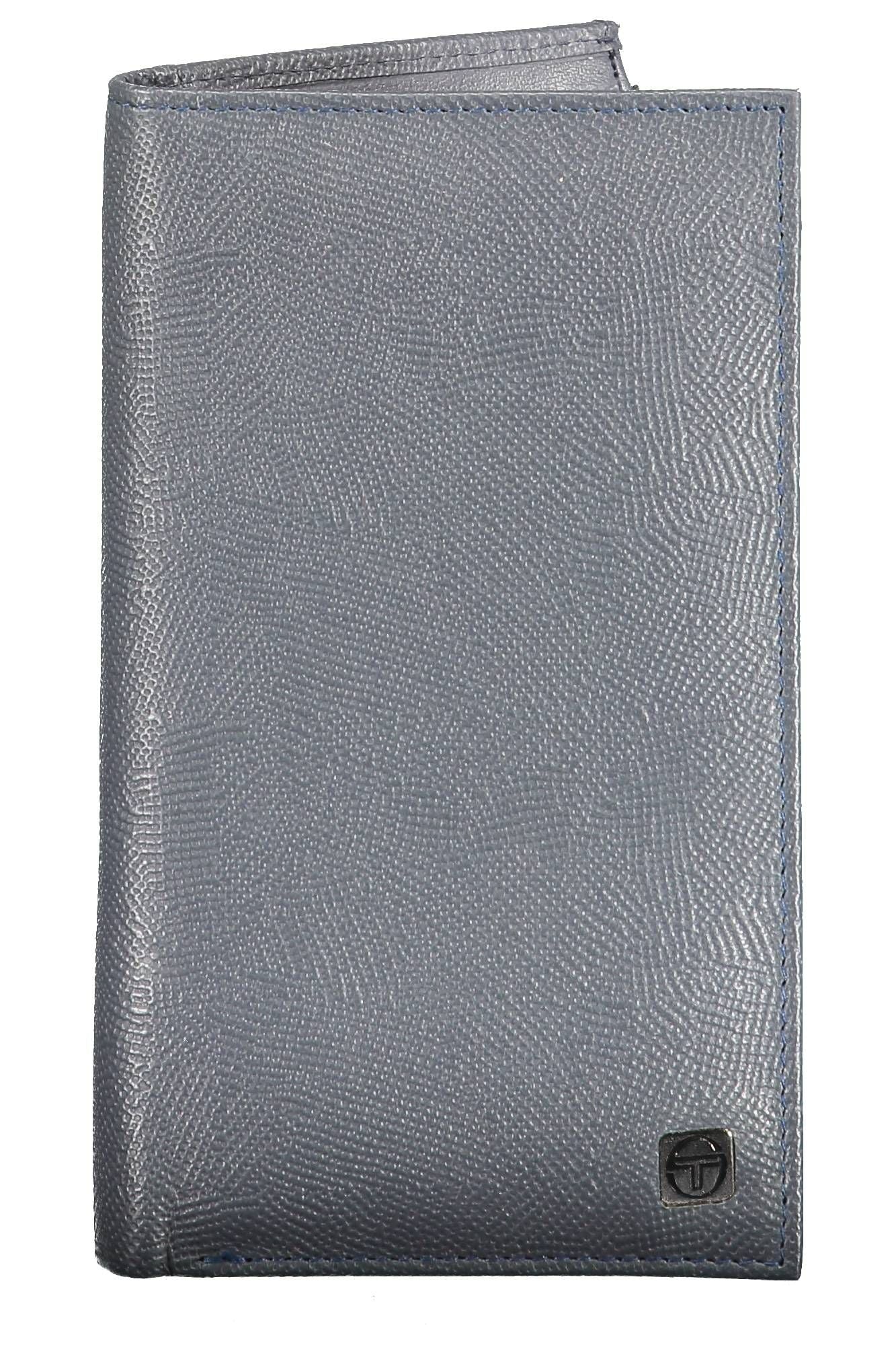 Sergio Tacchini Blue Leather Men Wallet - Luksuslaukut ja asusteet Sergio Tacchini - Tutustu YVES JAVANNI® 