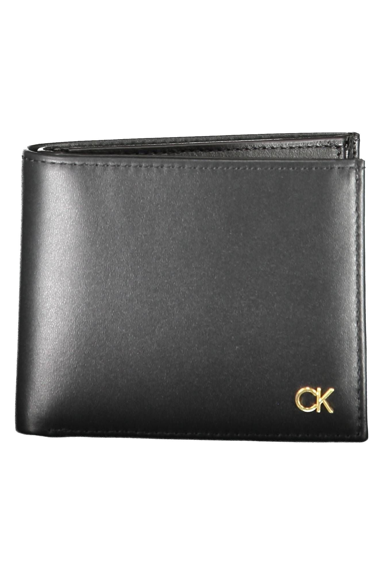 Calvin Klein Black Leather Men Wallet - Luksuslaukut ja asusteet Calvin Klein - Tutustu YVES JAVANNI® 