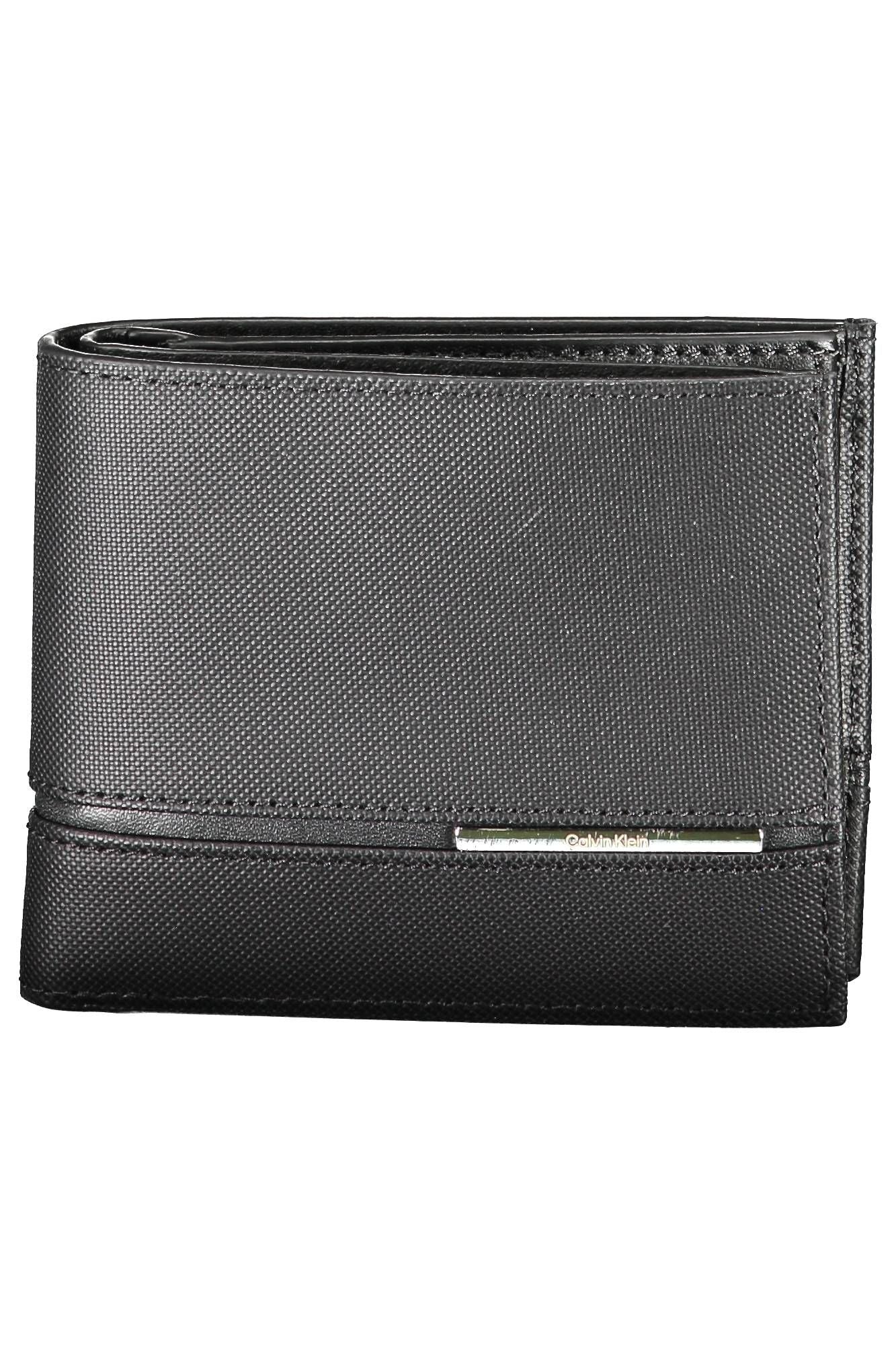 Calvin Klein Black Leather Men Wallet - Luksuslaukut ja asusteet Calvin Klein - Tutustu YVES JAVANNI® 