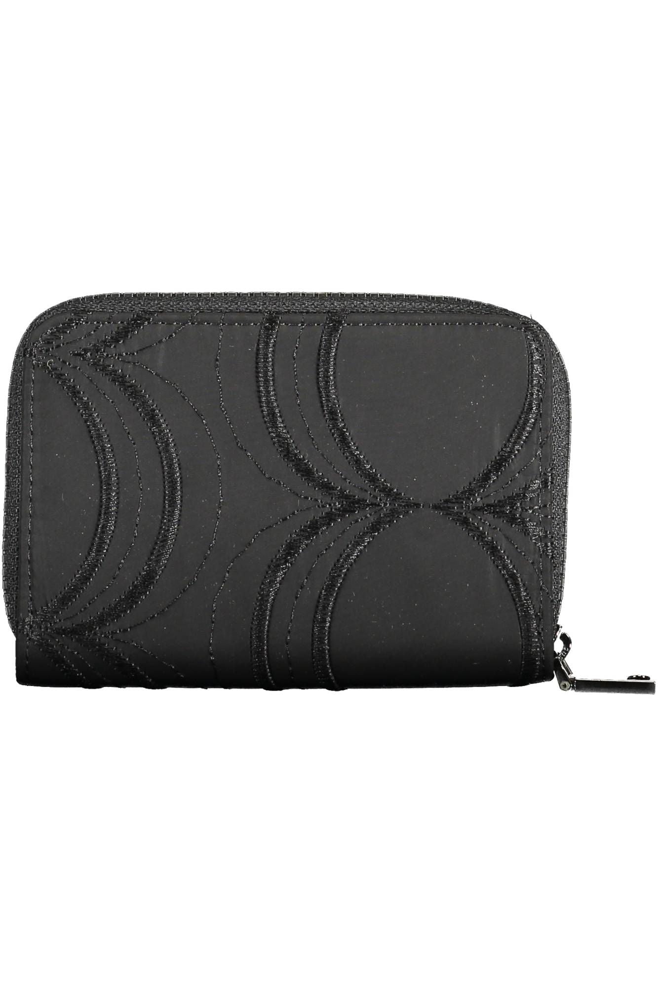 Desigual Chic Multifunctional Black Zip Wallet - Luksusmuotia Desigual - Tutustu YVES JAVANNI® 