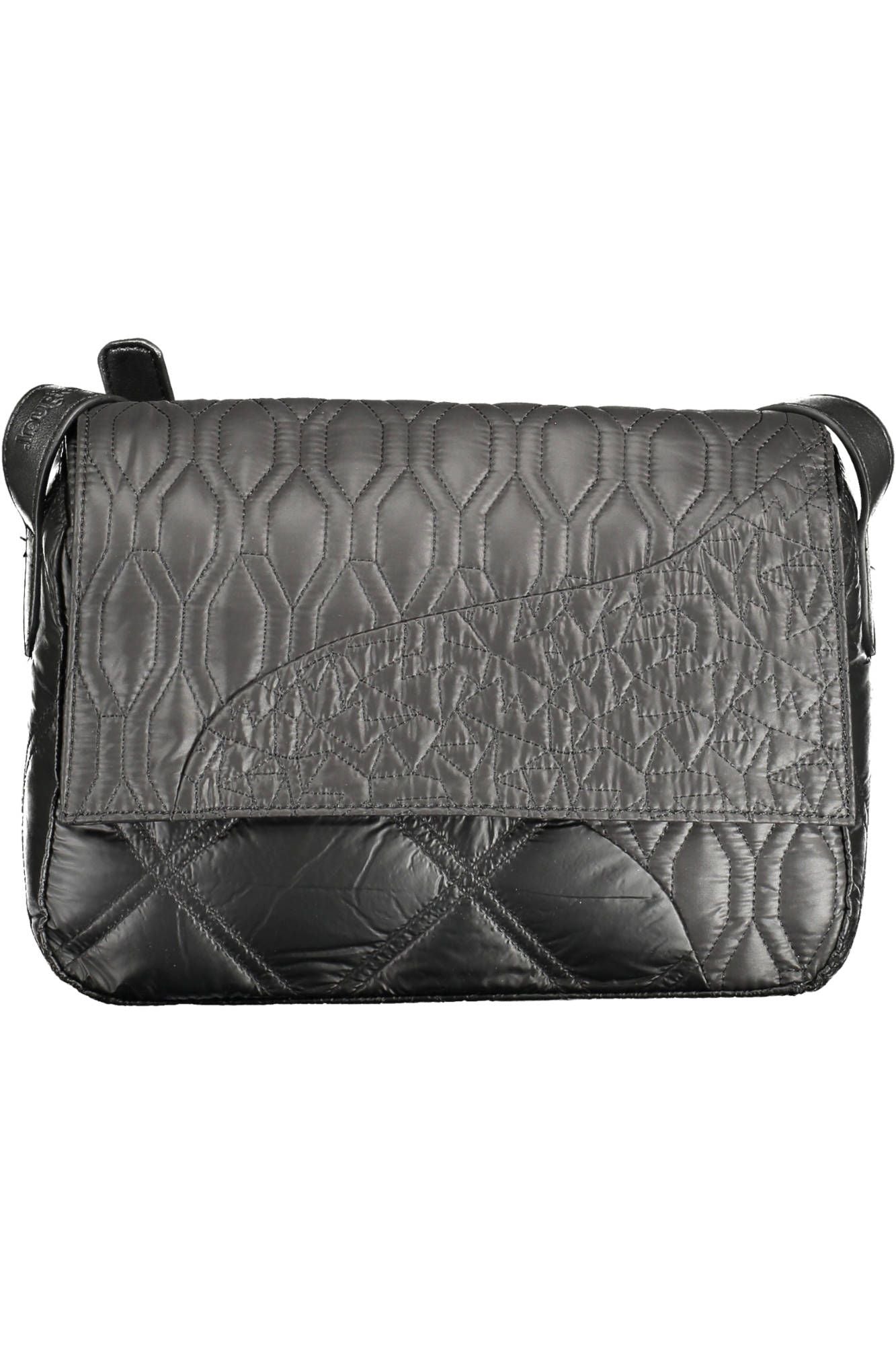 Desigual Chic Contrast Detail Black Shoulder Bag - Luksusmuotia Desigual - Tutustu YVES JAVANNI® 