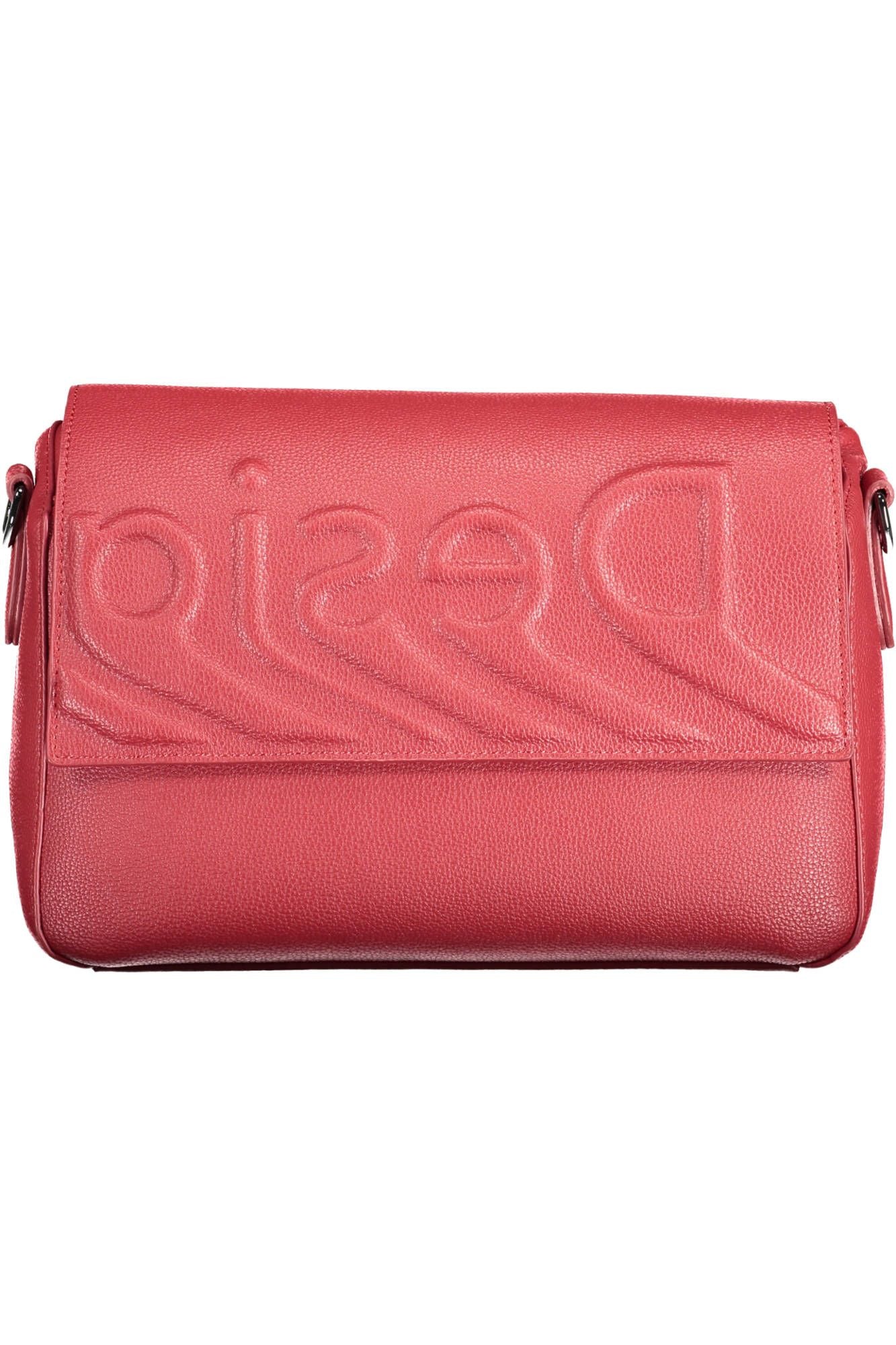 Desigual Chic Red Contrasting Detail Shoulder Bag - Luksusmuotia Desigual - Tutustu YVES JAVANNI® 