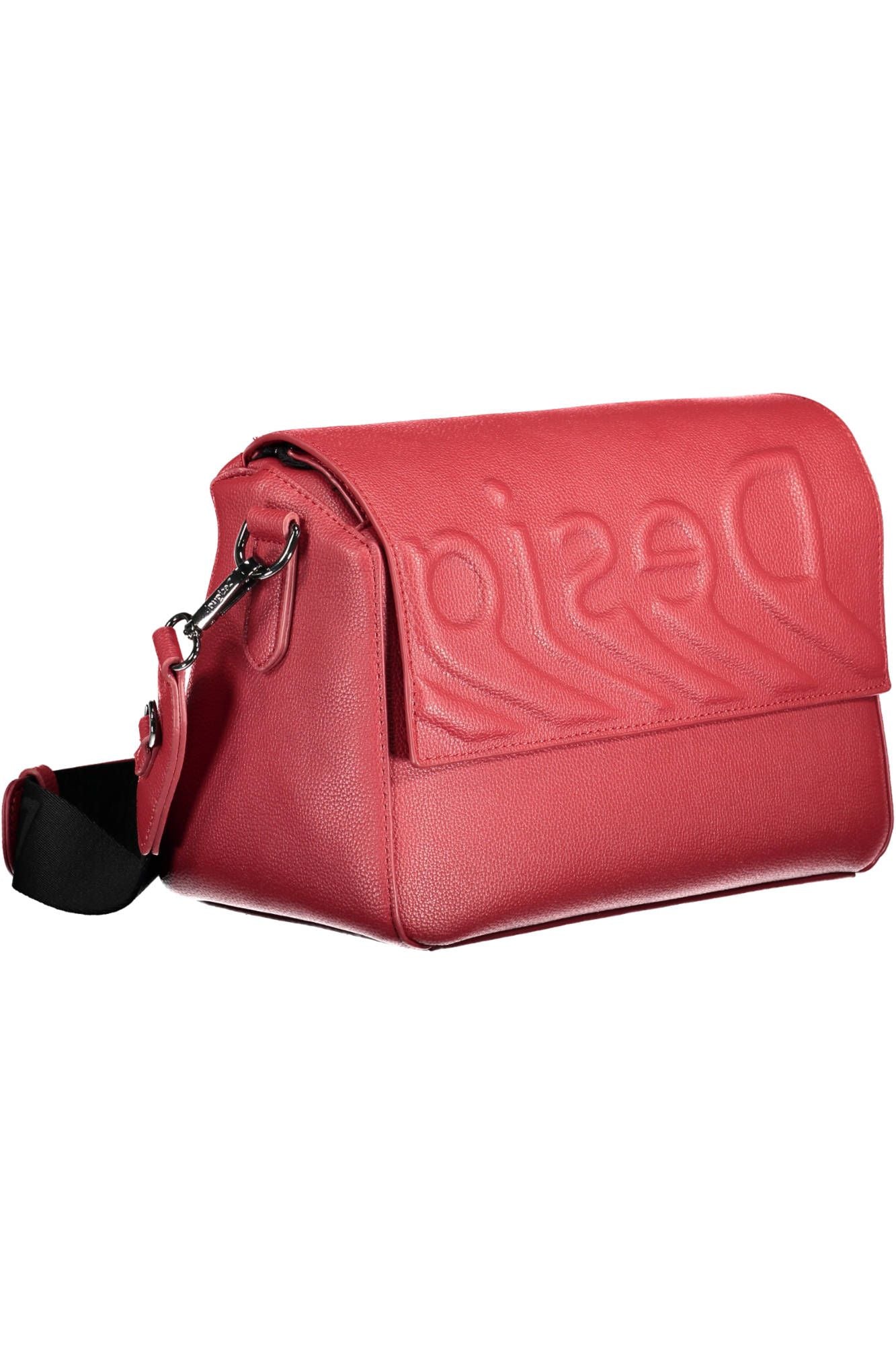 Desigual Chic Red Contrasting Detail Shoulder Bag - Luksusmuotia Desigual - Tutustu YVES JAVANNI® 