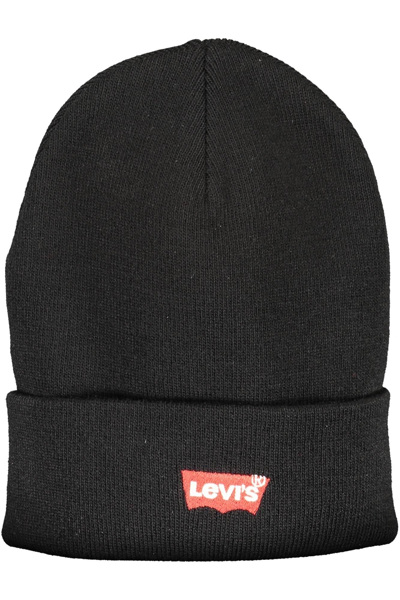 Levi's Black Acrylic Men Cap - Luksuslaukut ja asusteet Levi's - Tutustu YVES JAVANNI® 