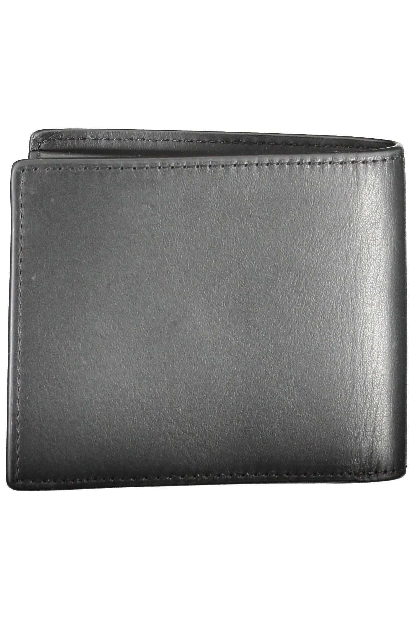 Tommy Hilfiger Black Leather Men Wallet - Luksuslaukut ja asusteet Tommy Hilfiger - Tutustu YVES JAVANNI® 