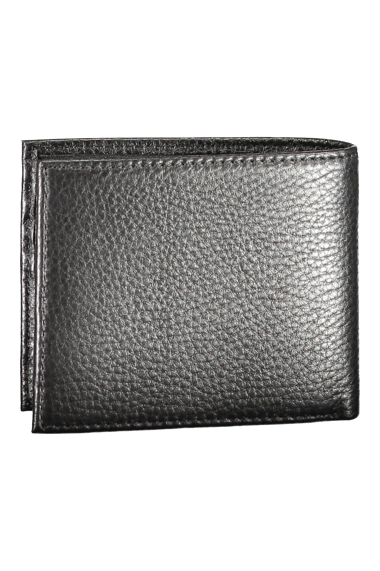 Tommy Hilfiger Black Leather Men Wallet - Luksuslaukut ja asusteet Tommy Hilfiger - Tutustu YVES JAVANNI® 