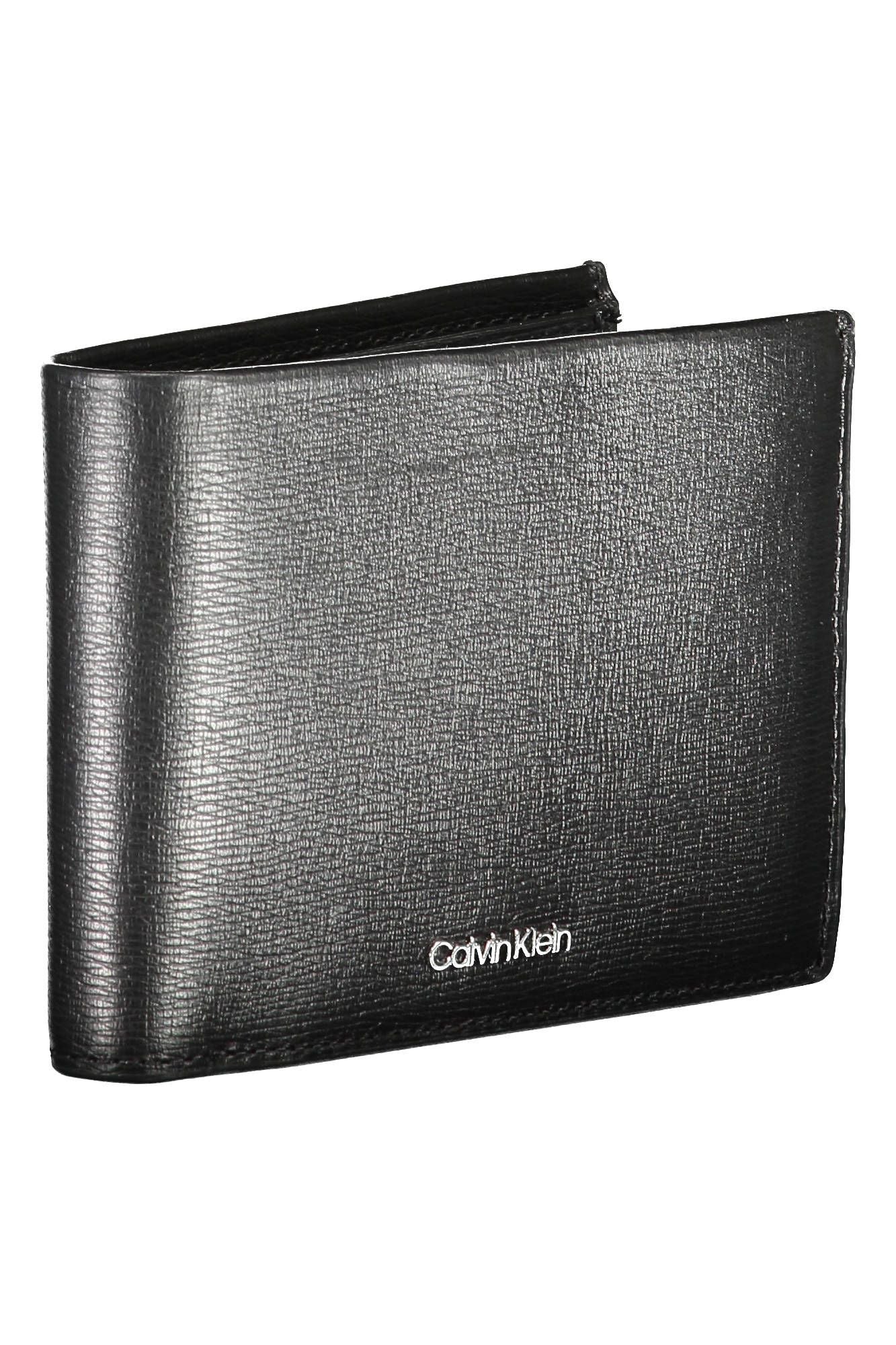 Calvin Klein Black Leather Men Wallet - Luksuslaukut ja asusteet Calvin Klein - Tutustu YVES JAVANNI® 