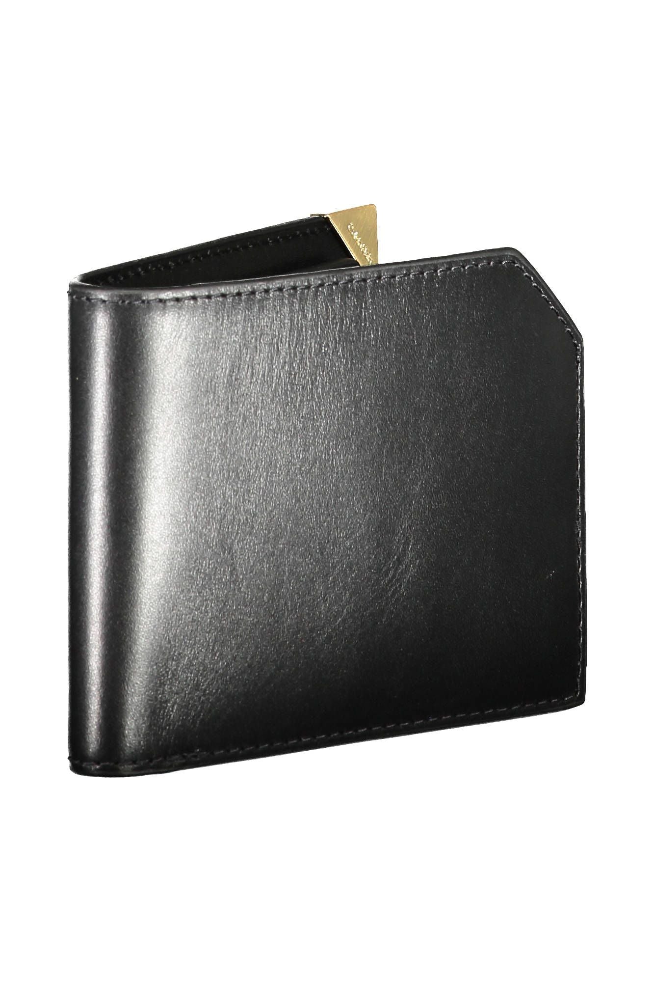 Calvin Klein Black Leather Mens Wallet - Luksuslaukut ja asusteet Calvin Klein - Tutustu YVES JAVANNI® 