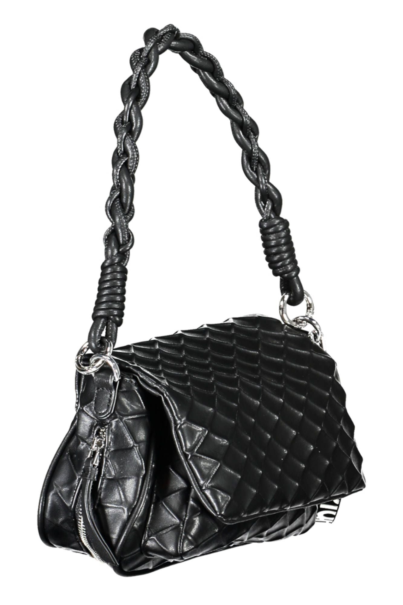 Desigual Chic Black Expandable Shoulder Bag - Luksusmuotia Desigual - Tutustu YVES JAVANNI® 