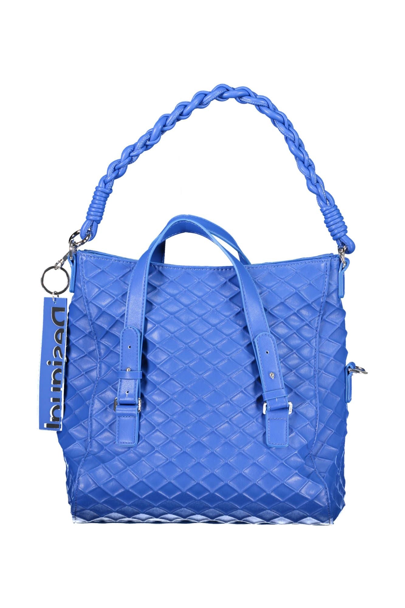 Desigual Blue Polyethylene Women Handbag - Luksuslaukut ja asusteet Desigual - Tutustu YVES JAVANNI® 