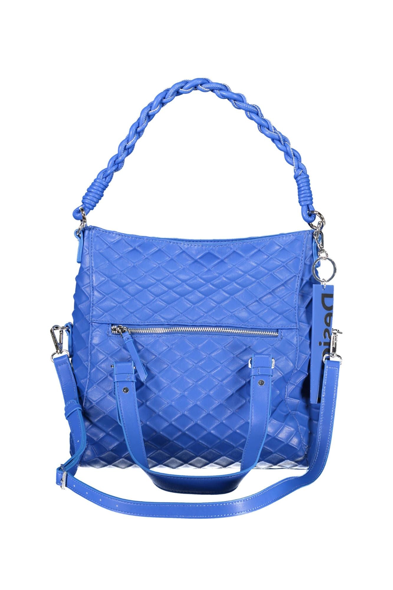 Desigual Blue Polyethylene Women Handbag - Luksuslaukut ja asusteet Desigual - Tutustu YVES JAVANNI® 