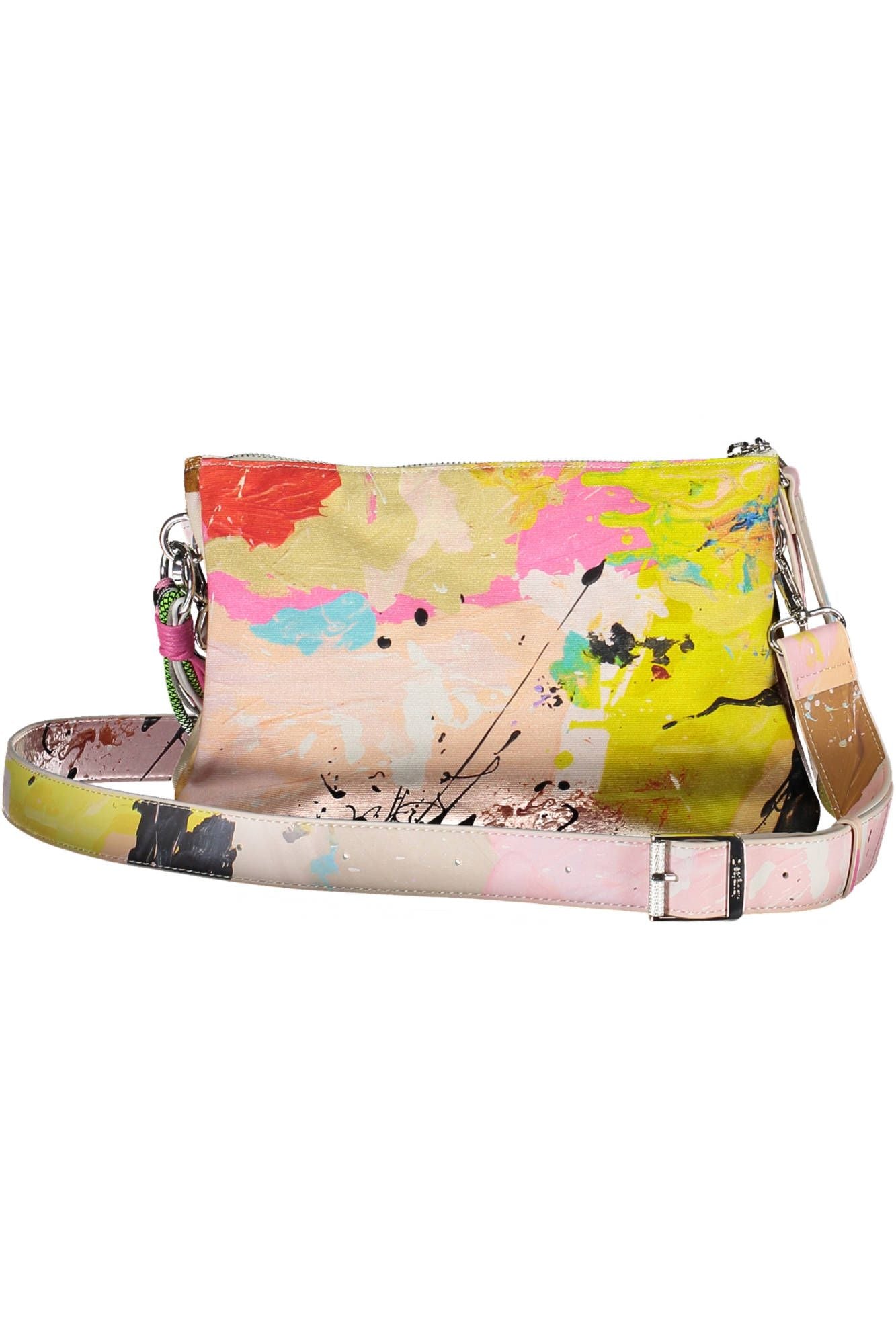 Desigual White Cotton Women Handbag - Luksuslaukut ja asusteet Desigual - Tutustu YVES JAVANNI® 