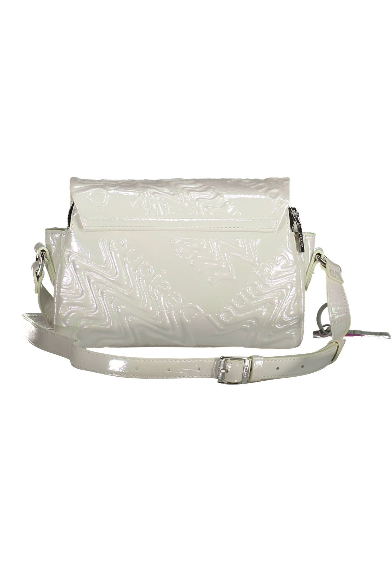 Desigual White Polyethylene Women Handbag - Luksuslaukut ja asusteet Desigual - Tutustu YVES JAVANNI® 