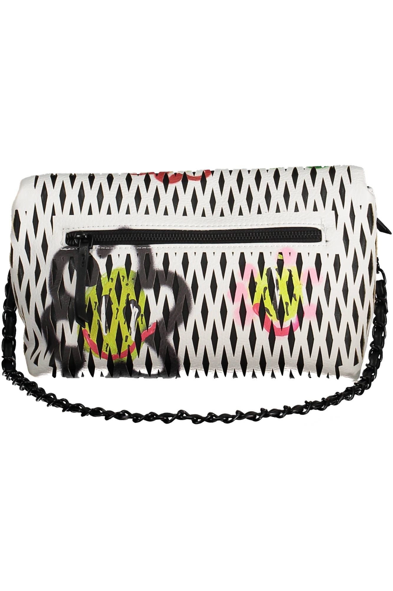 Desigual "White Polyethylene Women Handbag" - Luksuslaukut ja asusteet Desigual - Tutustu YVES JAVANNI® 