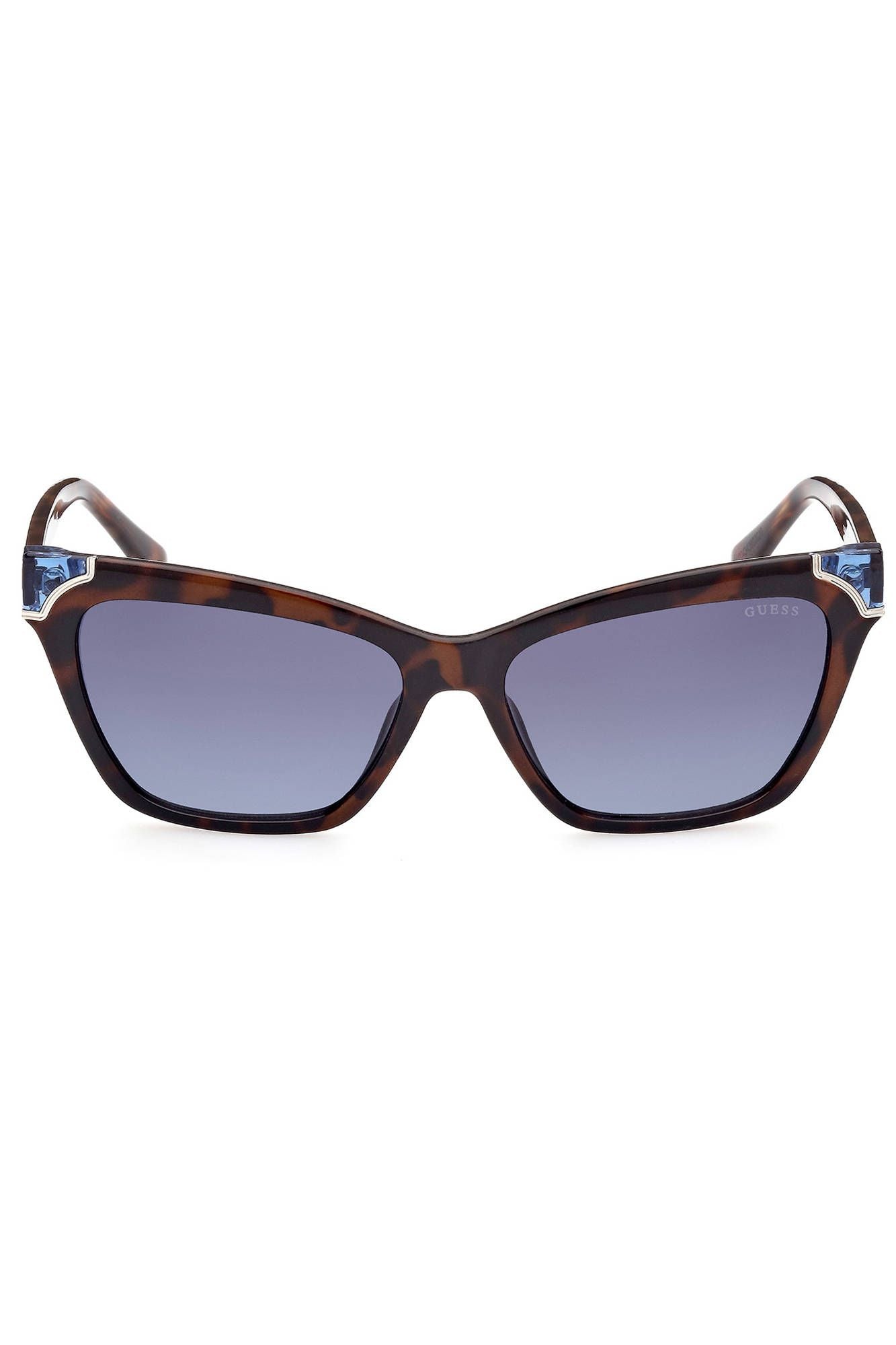 Guess Jeans Black Injected Unisex Sunglass - Luksuslaukut ja asusteet Guess Jeans - Tutustu YVES JAVANNI® 