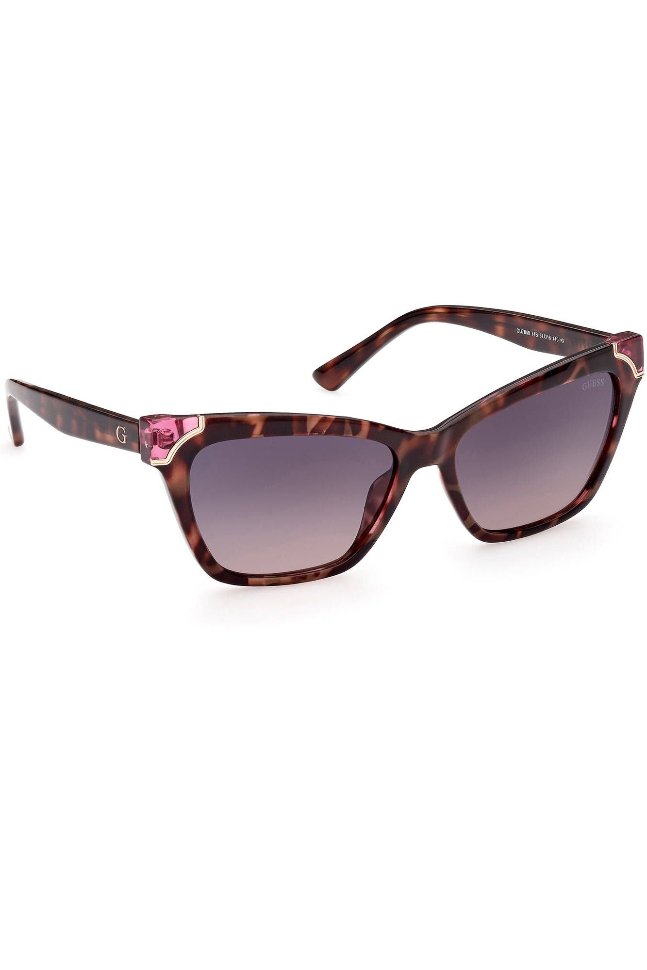 Guess Jeans Brown Injected Women Sunglass - Luksuslaukut ja asusteet Guess Jeans - Tutustu YVES JAVANNI® 