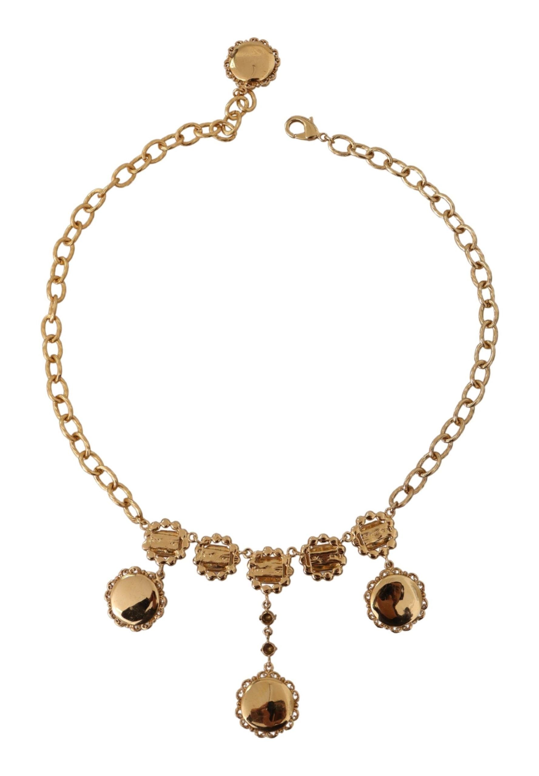 Dolce & Gabbana Elegant Timeless Statement Necklace - Luksusmuotia Dolce & Gabbana - Tutustu YVES JAVANNI® 