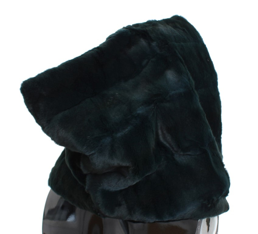 Dolce & Gabbana Exclusive Green Weasel Fur Hooded Scarf - Luksuslaukut ja asusteet Dolce & Gabbana - Tutustu YVES JAVANNI® 