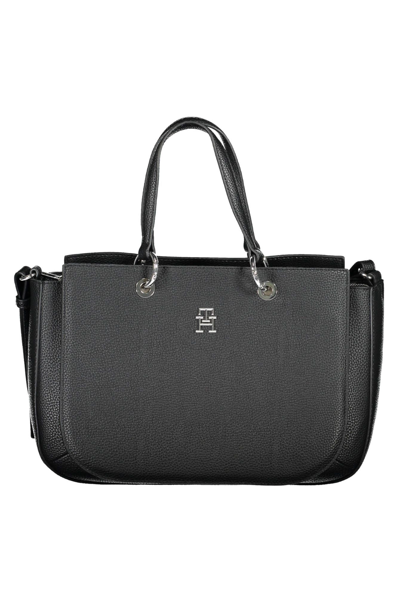 Tommy Hilfiger Black Polyethylene Women Handbag - Luksuslaukut ja asusteet Tommy Hilfiger - Tutustu YVES JAVANNI® 