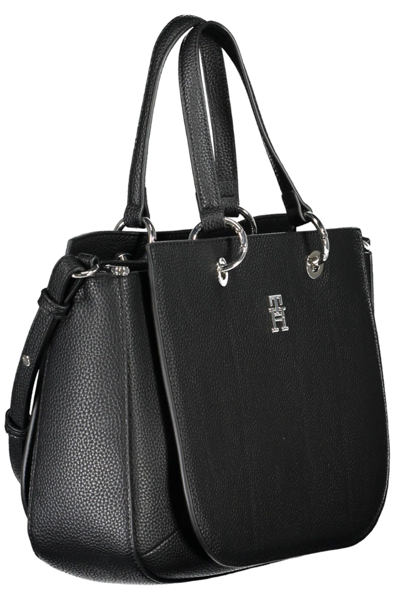 Tommy Hilfiger Black Polyethylene Women Handbag - Luksuslaukut ja asusteet Tommy Hilfiger - Tutustu YVES JAVANNI® 