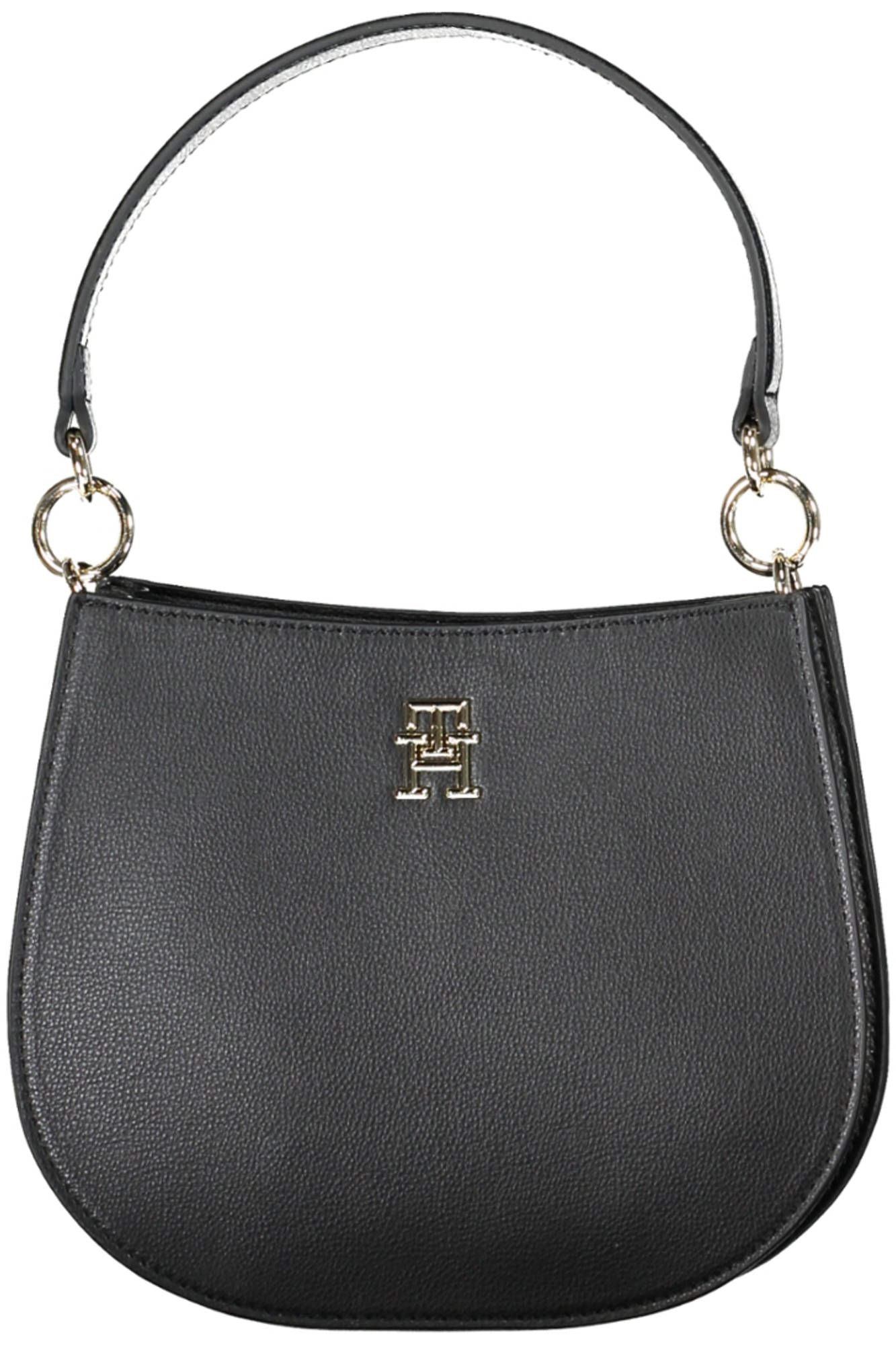 Tommy Hilfiger Black Polyester Women Handbag - Luksuslaukut ja asusteet Tommy Hilfiger - Tutustu YVES JAVANNI® 