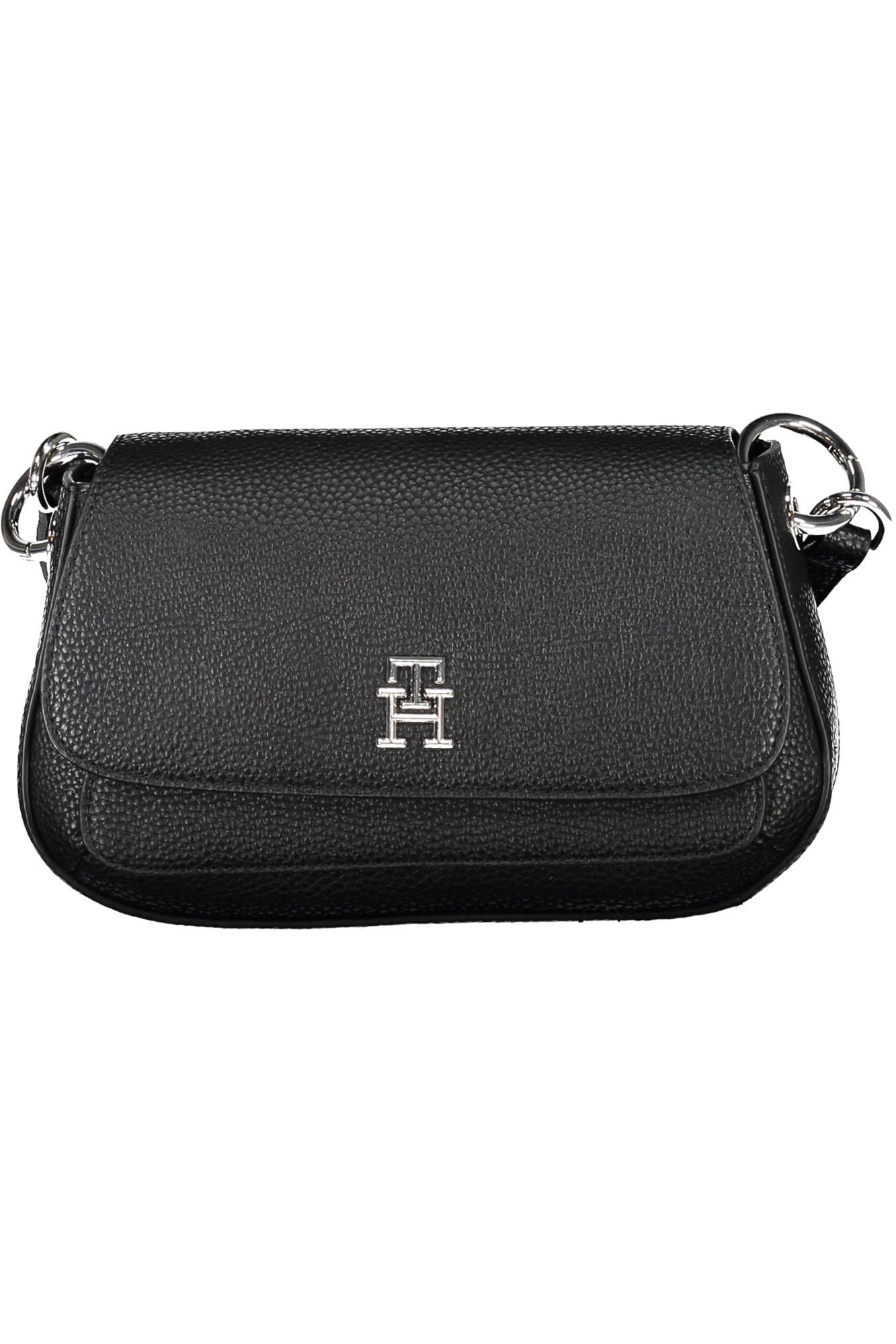 Tommy Hilfiger Black Polyethylene Women Handbag - Luksuslaukut ja asusteet Tommy Hilfiger - Tutustu YVES JAVANNI® 