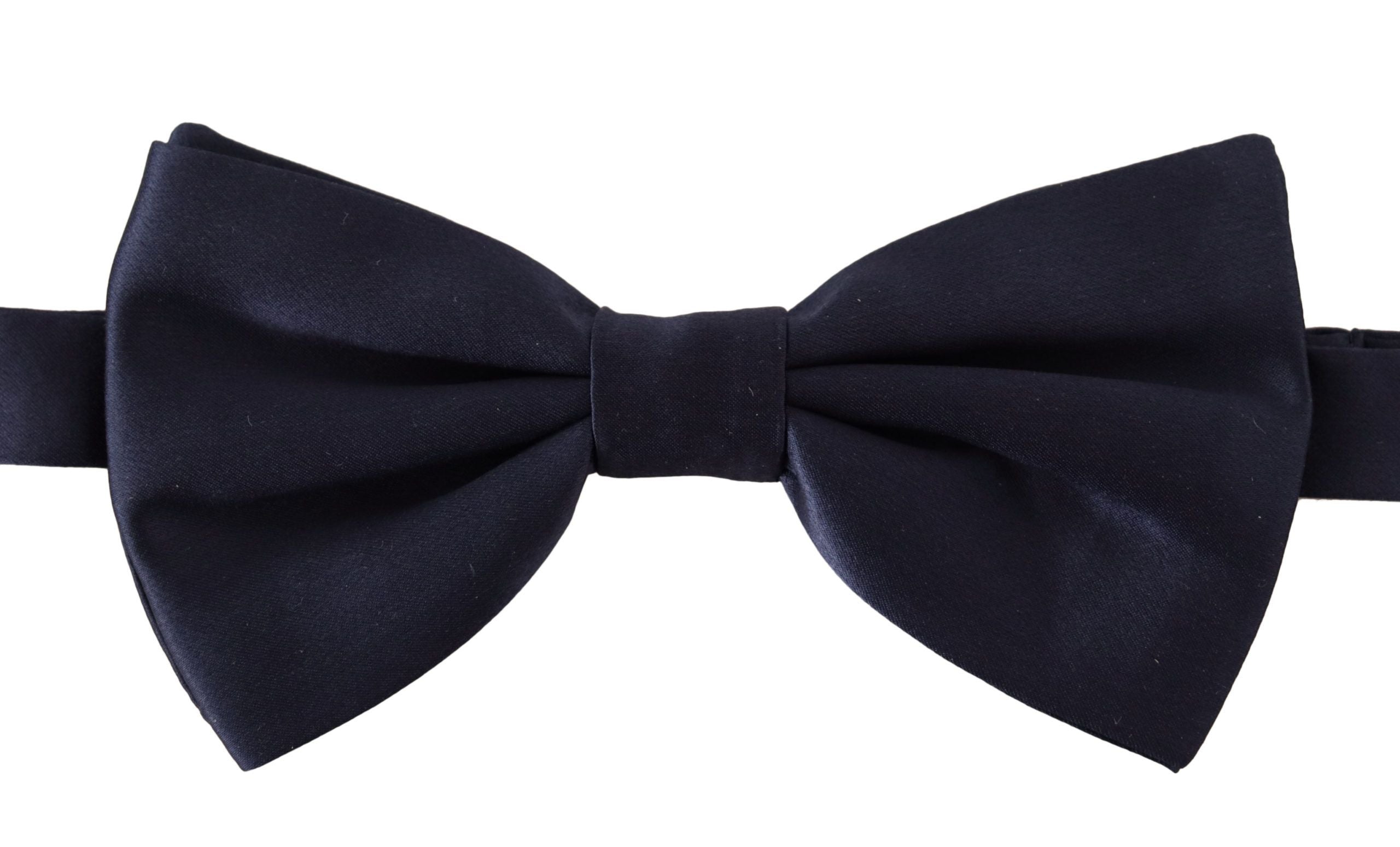 Dolce & Gabbana Stunning Silk Blue Bow Tie - Luksusmuotia Dolce & Gabbana - Tutustu YVES JAVANNI® 