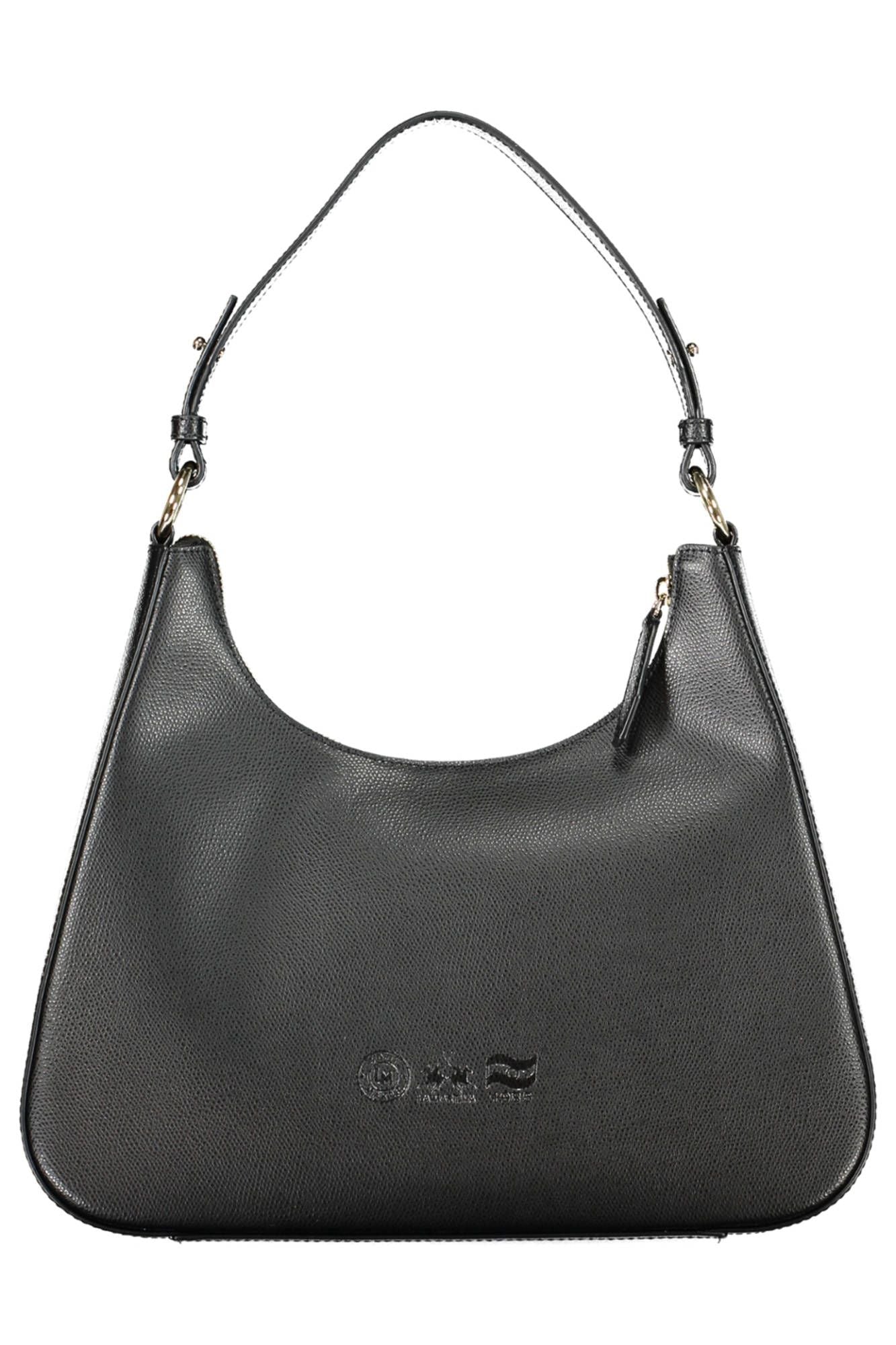 La Martina Elegant Black Leather Shoulder Bag - Luksusmuotia La Martina - Tutustu YVES JAVANNI® 