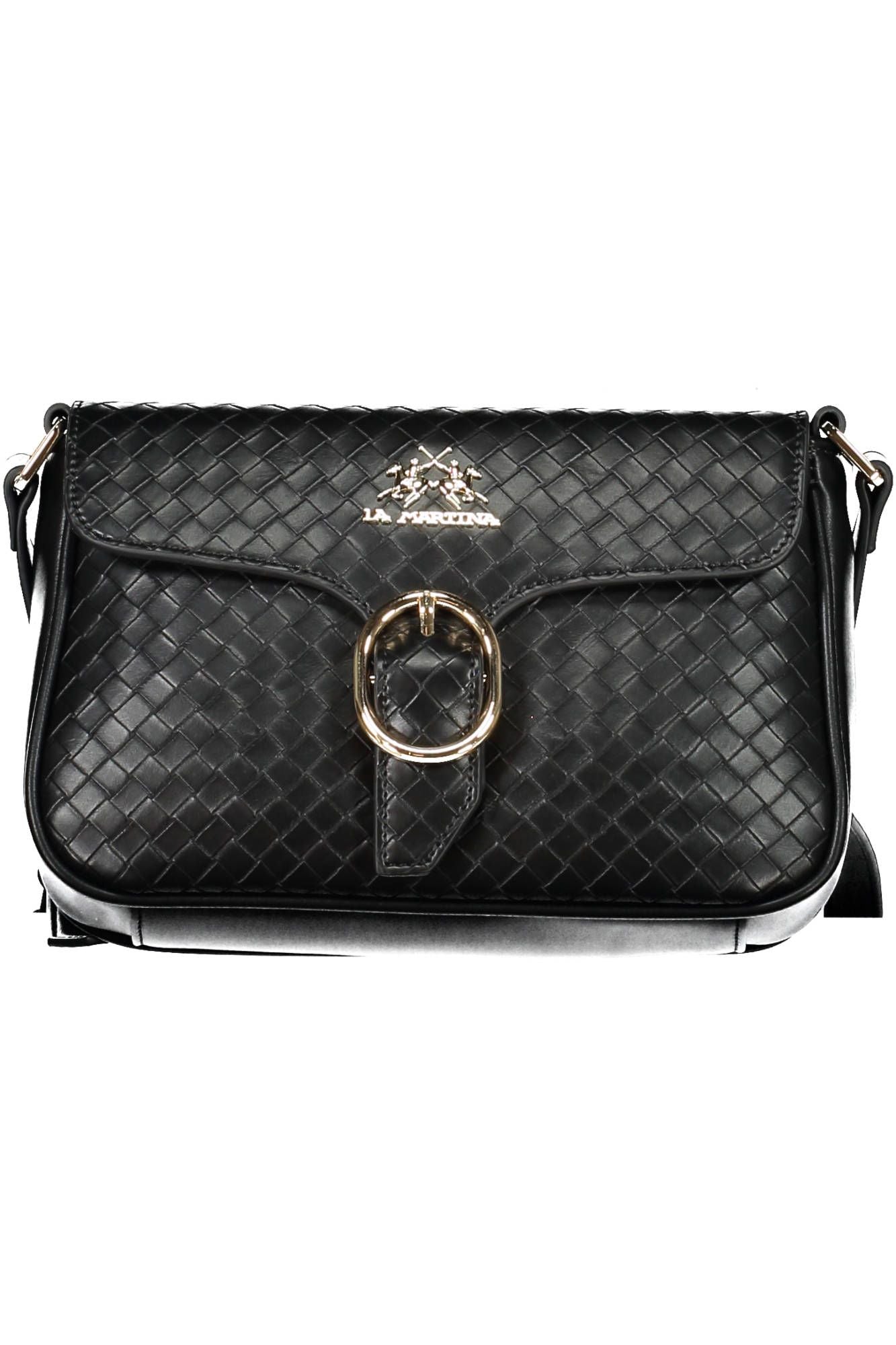 La Martina Black Polyethylene Women Handbag - Luksuslaukut ja asusteet La Martina - Tutustu YVES JAVANNI® 