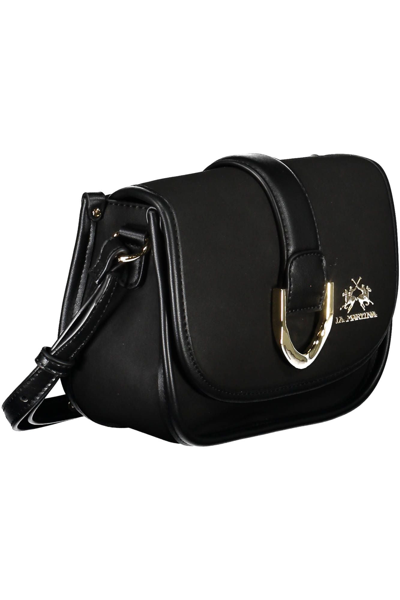 La Martina Black Polyethylene Women Handbag - Luksuslaukut ja asusteet La Martina - Tutustu YVES JAVANNI® 