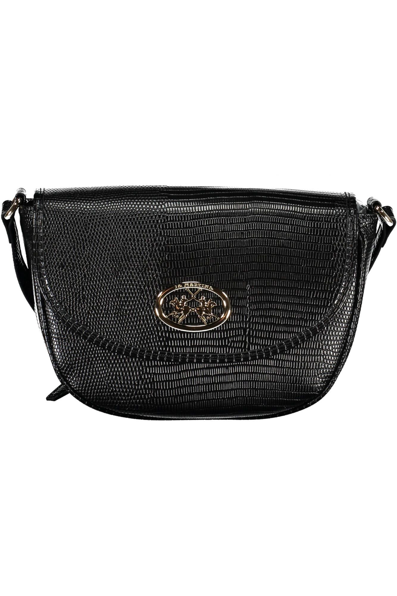 La Martina Black Polyethylene Women Handbag - Luksuslaukut ja asusteet La Martina - Tutustu YVES JAVANNI® 