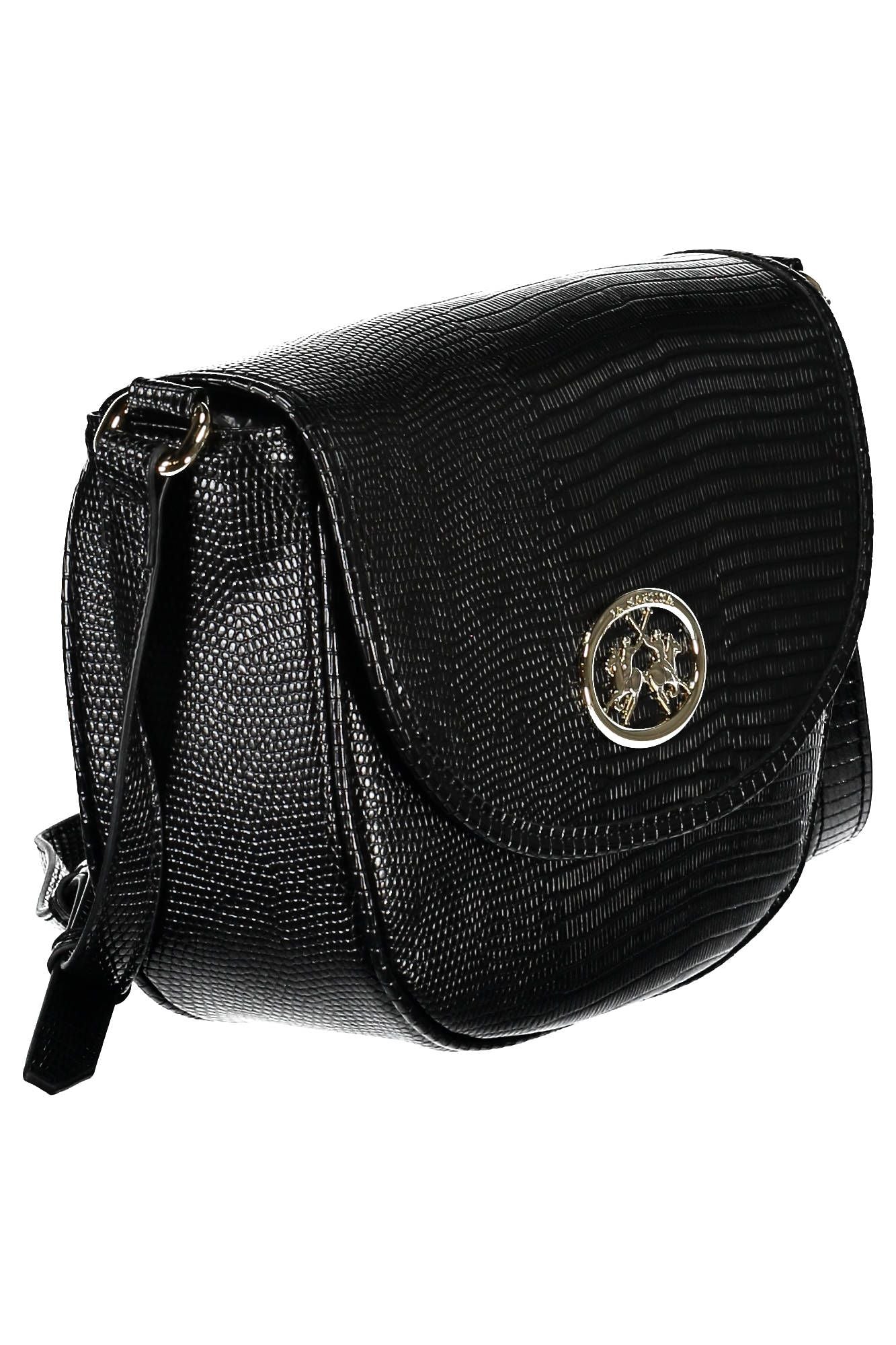 La Martina Black Polyethylene Women Handbag - Luksuslaukut ja asusteet La Martina - Tutustu YVES JAVANNI® 