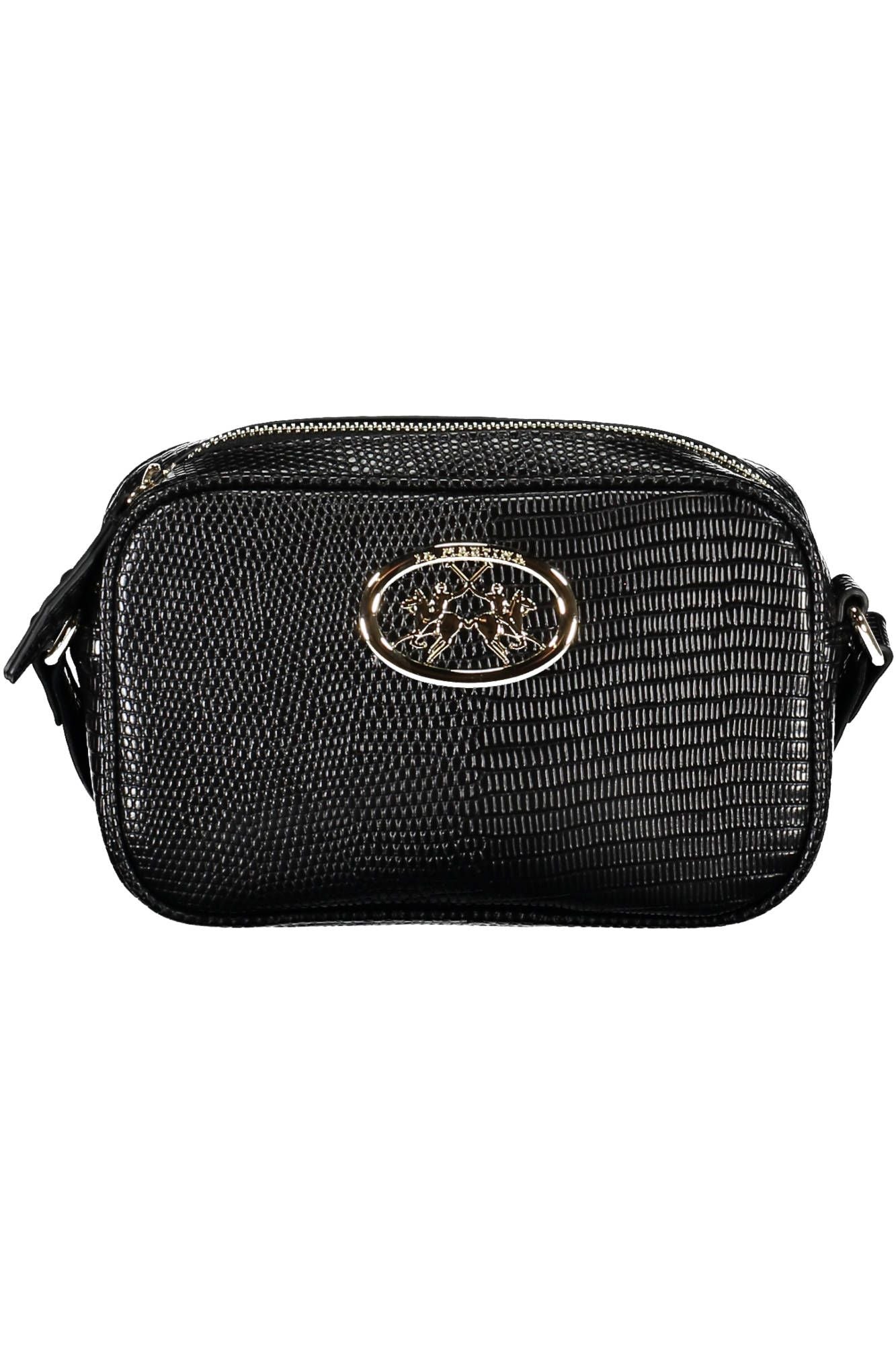 La Martina Black Polyethylene Women Handbag - Luksuslaukut ja asusteet La Martina - Tutustu YVES JAVANNI® 