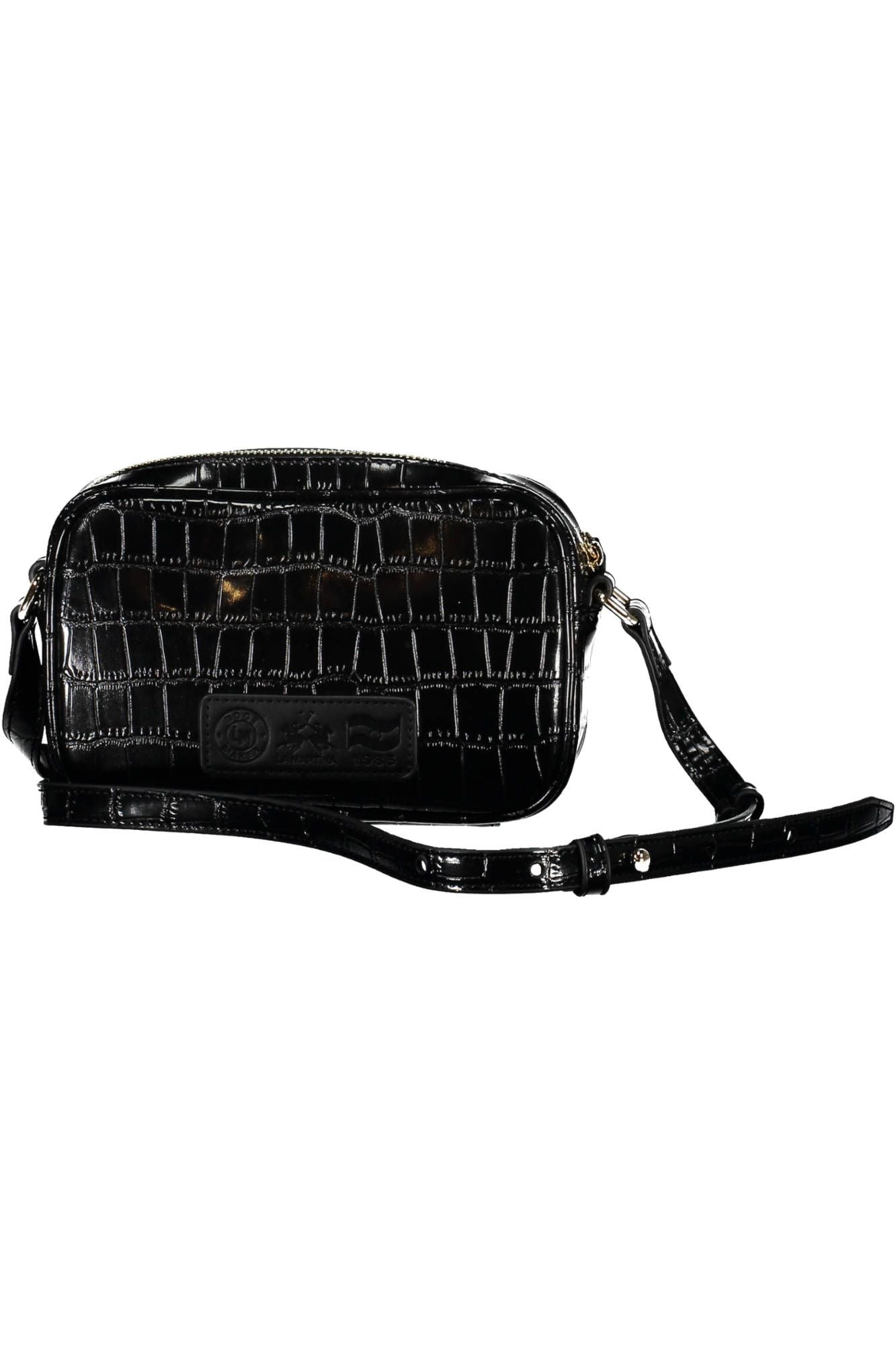 La Martina Black Polyethylene Women Handbag - Luksuslaukut ja asusteet La Martina - Tutustu YVES JAVANNI® 