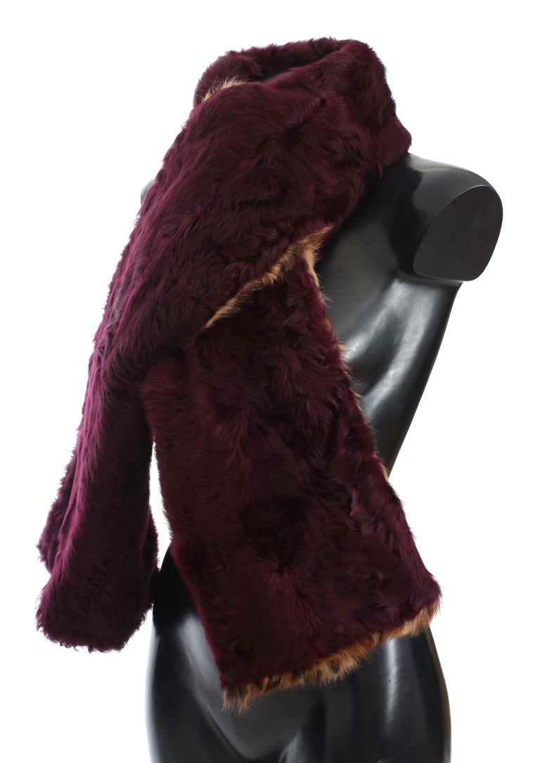 Dolce & Gabbana Exquisite Leopard Print Lambskin Fur Scarf - Luksusmuotia Dolce & Gabbana - Tutustu YVES JAVANNI® 