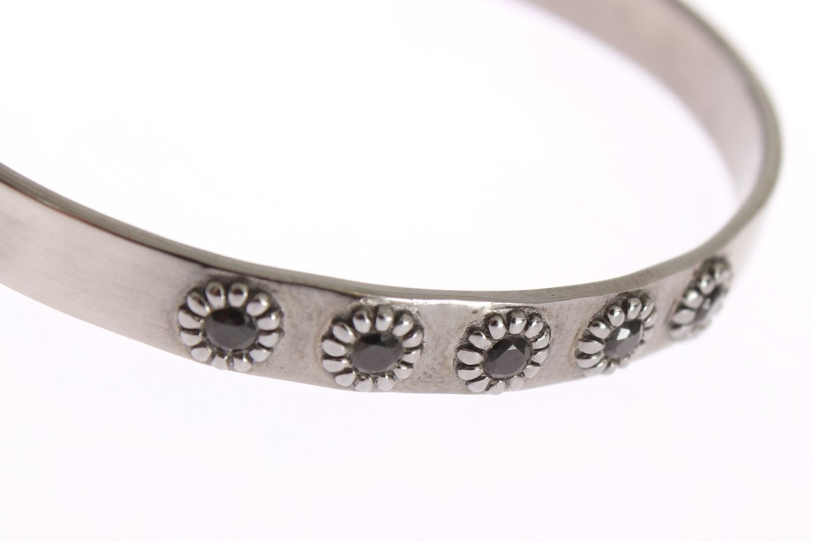 Chic Nialaya Silver CZ Bangle for Her - Luksusmuotia Nialaya - Tutustu YVES JAVANNI® 