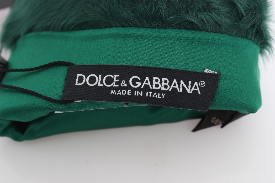 Dolce & Gabbana Elegant Elbow-Length Leather Gloves - Luksusmuotia Dolce & Gabbana - Tutustu YVES JAVANNI® 