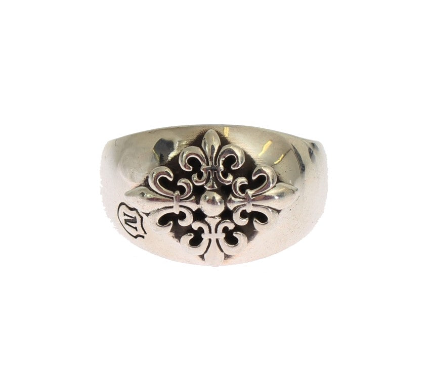 Nialaya Exquisite Silver Statement Ring for Men - Luksusmuotia Nialaya - Tutustu YVES JAVANNI® 