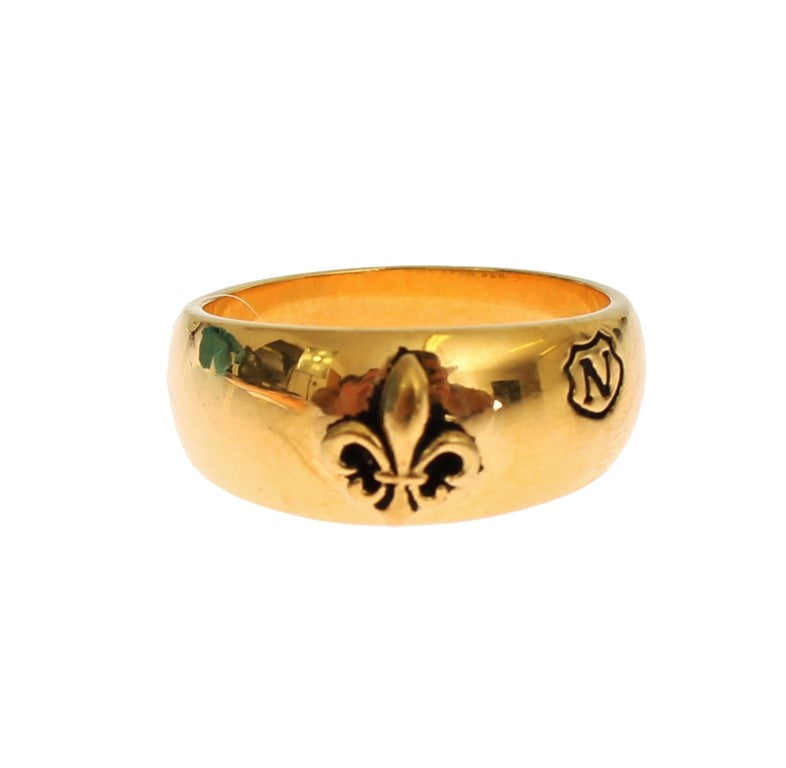 Nialaya Exclusive Gold-Plated Men's Ring - Luksusmuotia Nialaya - Tutustu YVES JAVANNI® 