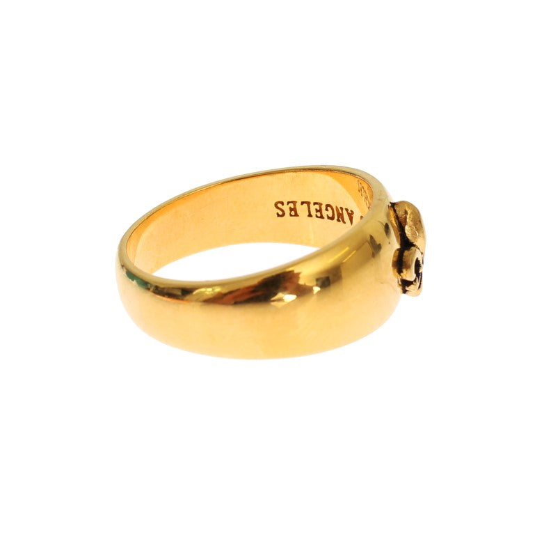 Nialaya Exclusive Gold-Plated Men's Ring - Luksusmuotia Nialaya - Tutustu YVES JAVANNI® 