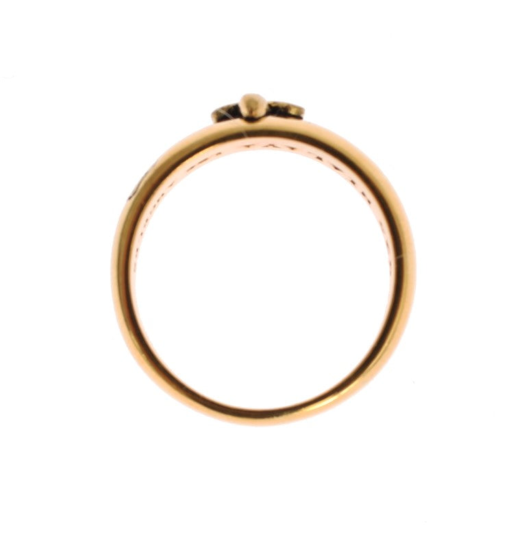 Nialaya Exclusive Gold-Plated Men's Ring - Luksusmuotia Nialaya - Tutustu YVES JAVANNI® 