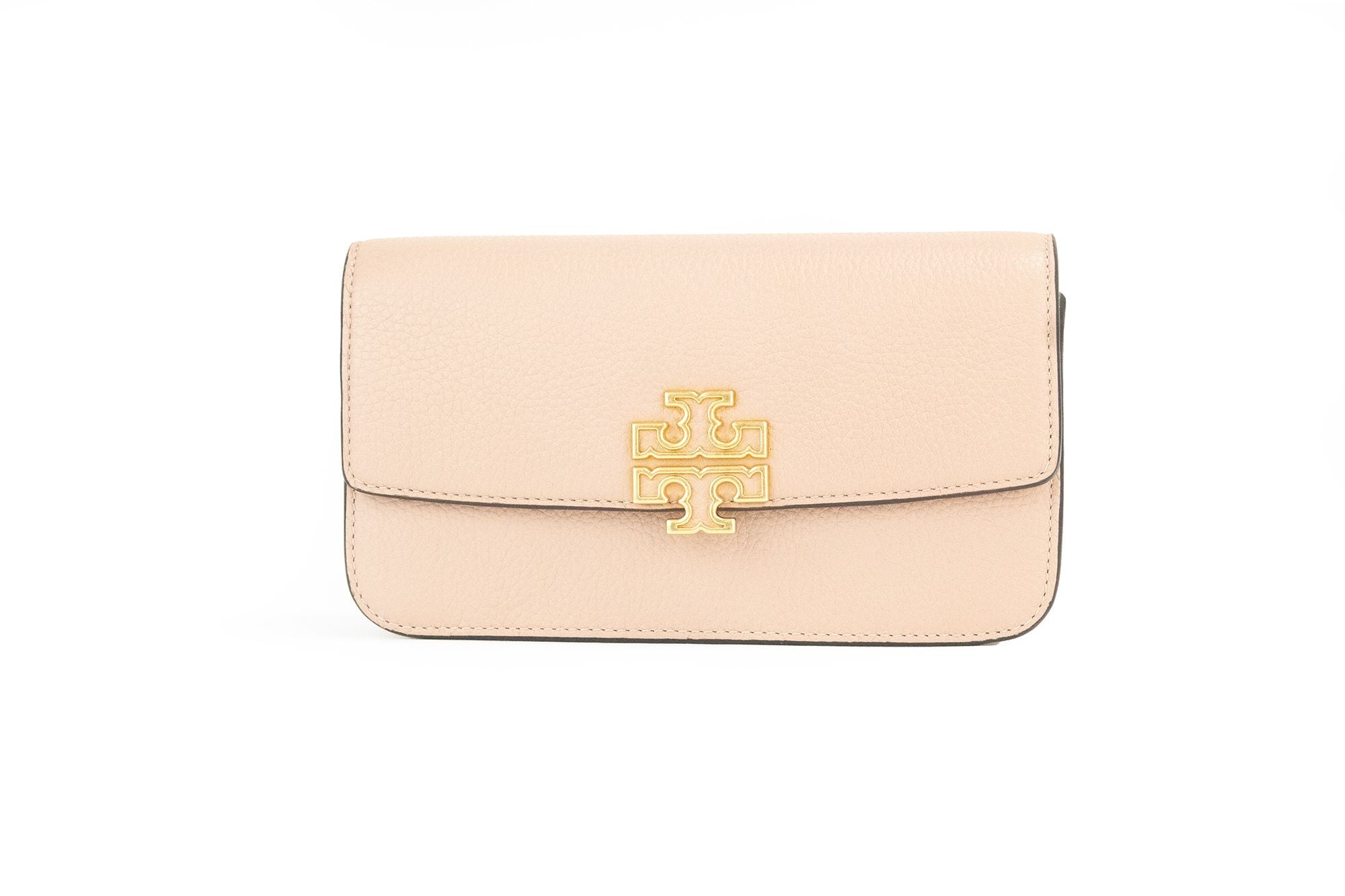 Tory Burch Britten Small Meadowsweet Leather Chain Wallet Crossbody Bag - Luksuslaukut ja asusteet Tory Burch - Tutustu YVES JAVANNI® 