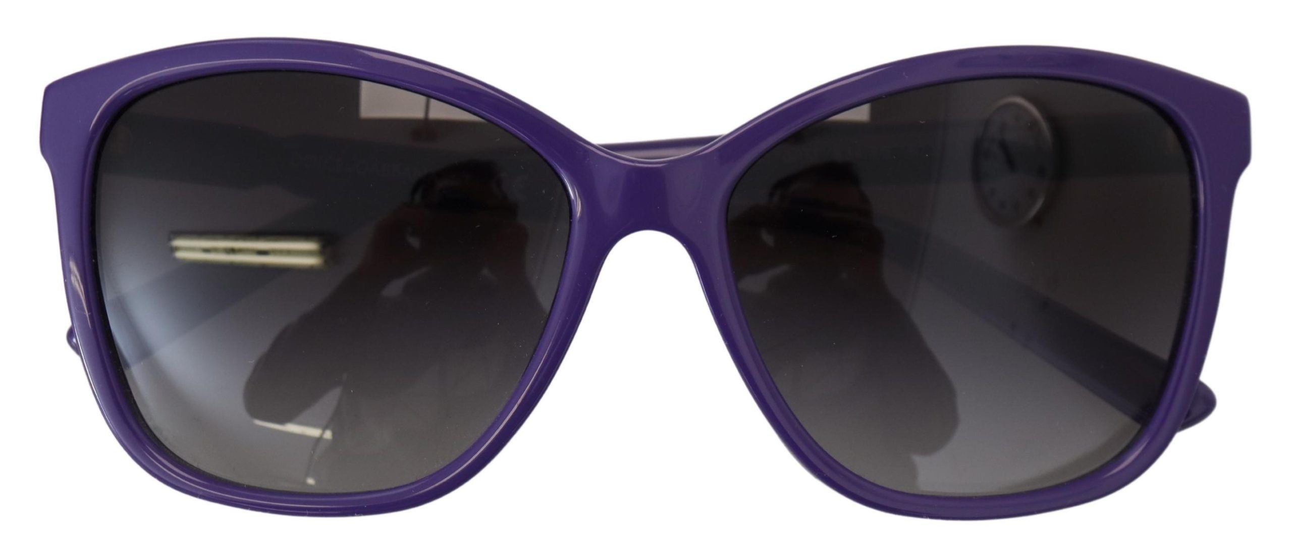 Dolce & Gabbana Elegant Violet Round Sunglasses for Women - Luksusmuotia Dolce & Gabbana - Tutustu YVES JAVANNI® 