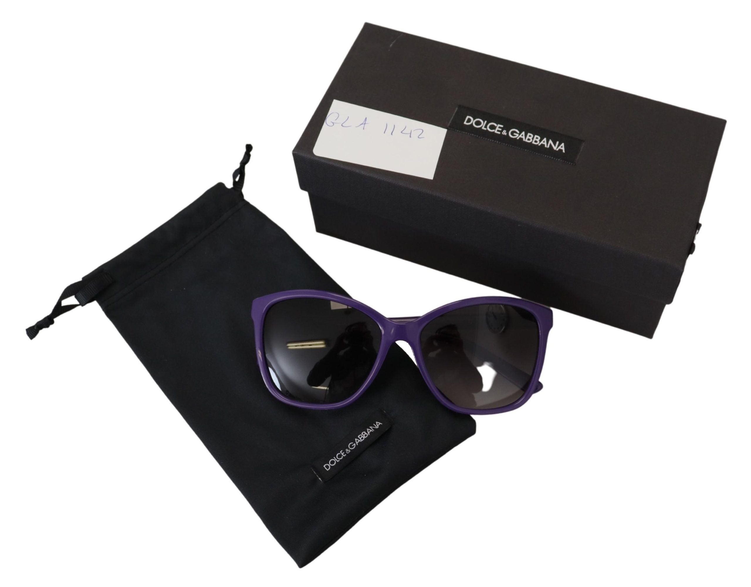 Dolce & Gabbana Elegant Violet Round Sunglasses for Women - Luksusmuotia Dolce & Gabbana - Tutustu YVES JAVANNI® 