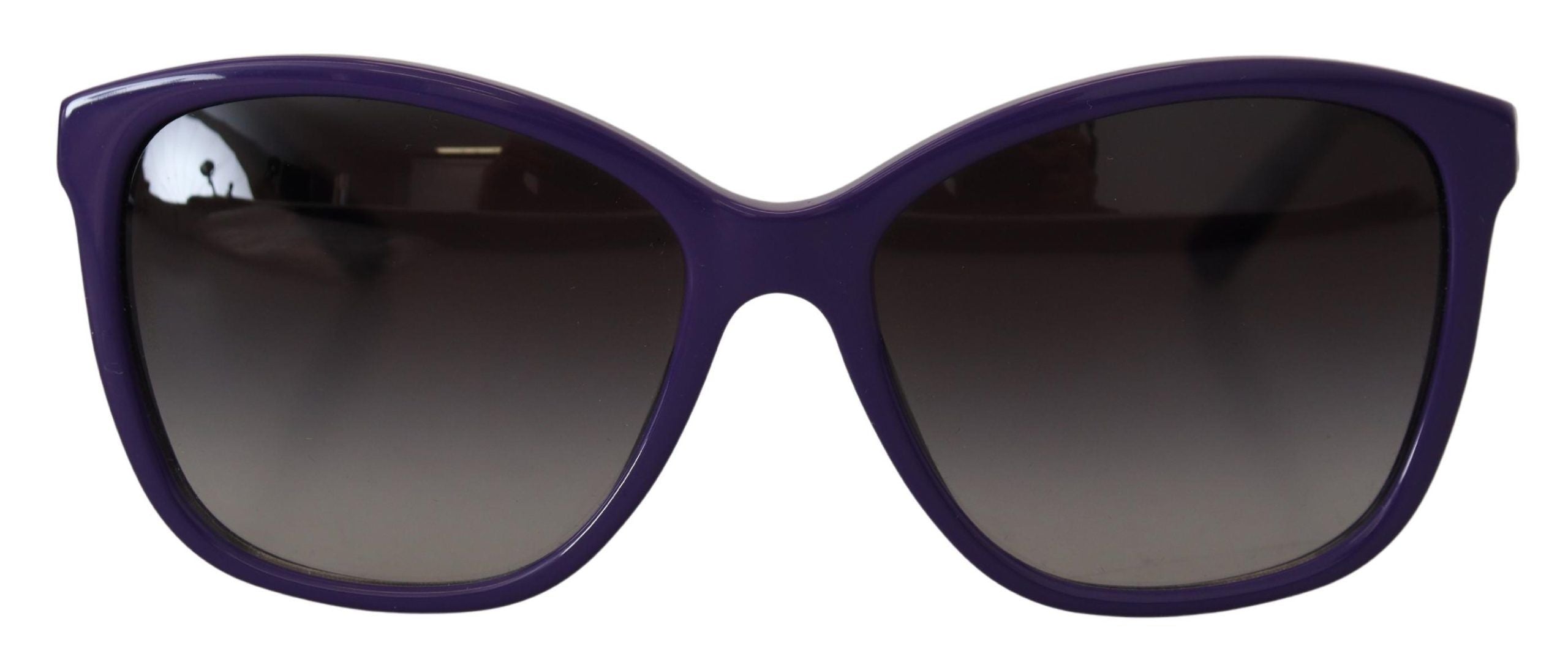 Dolce & Gabbana Elegant Violet Round Sunglasses for Women - Luksusmuotia Dolce & Gabbana - Tutustu YVES JAVANNI® 